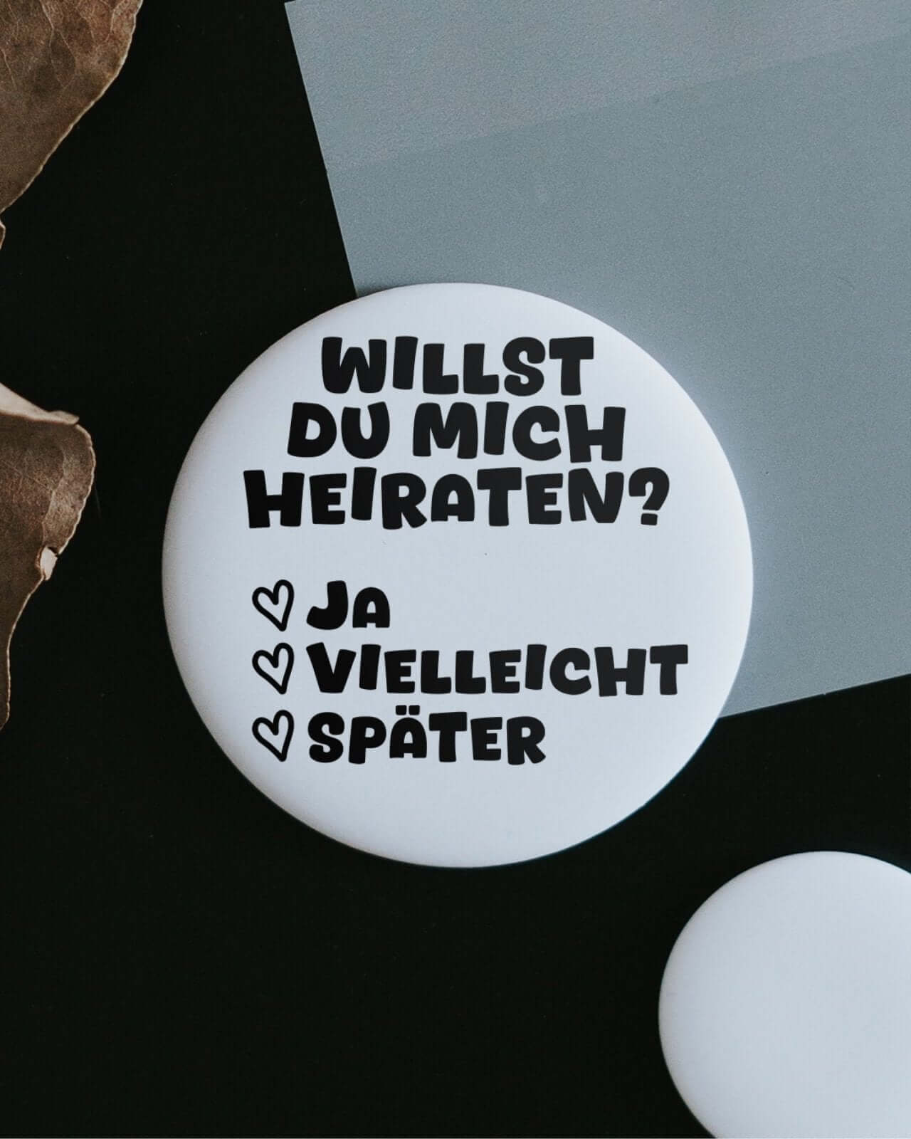 Willst du mich heiraten · Magnet · groß