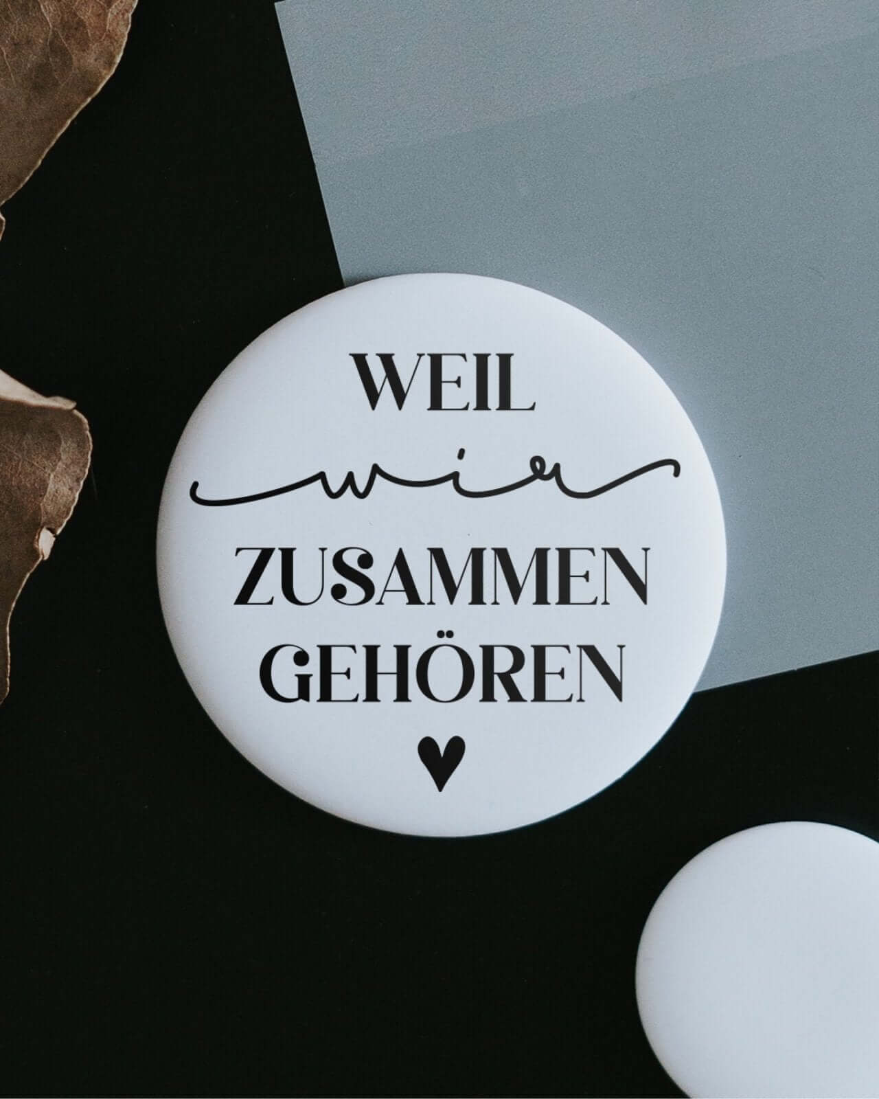 Zusammen gehören · Magnet · klein