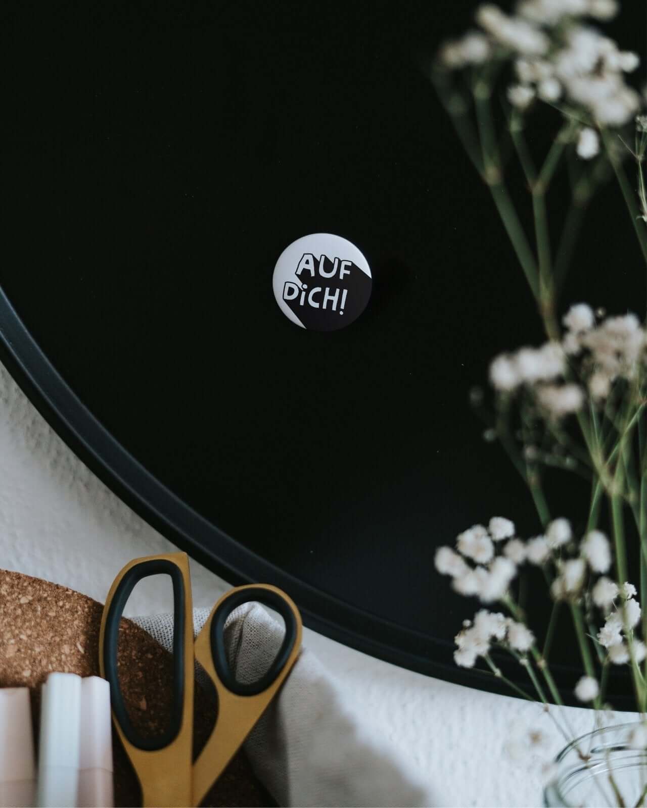 Auf dich · Magnet · klein