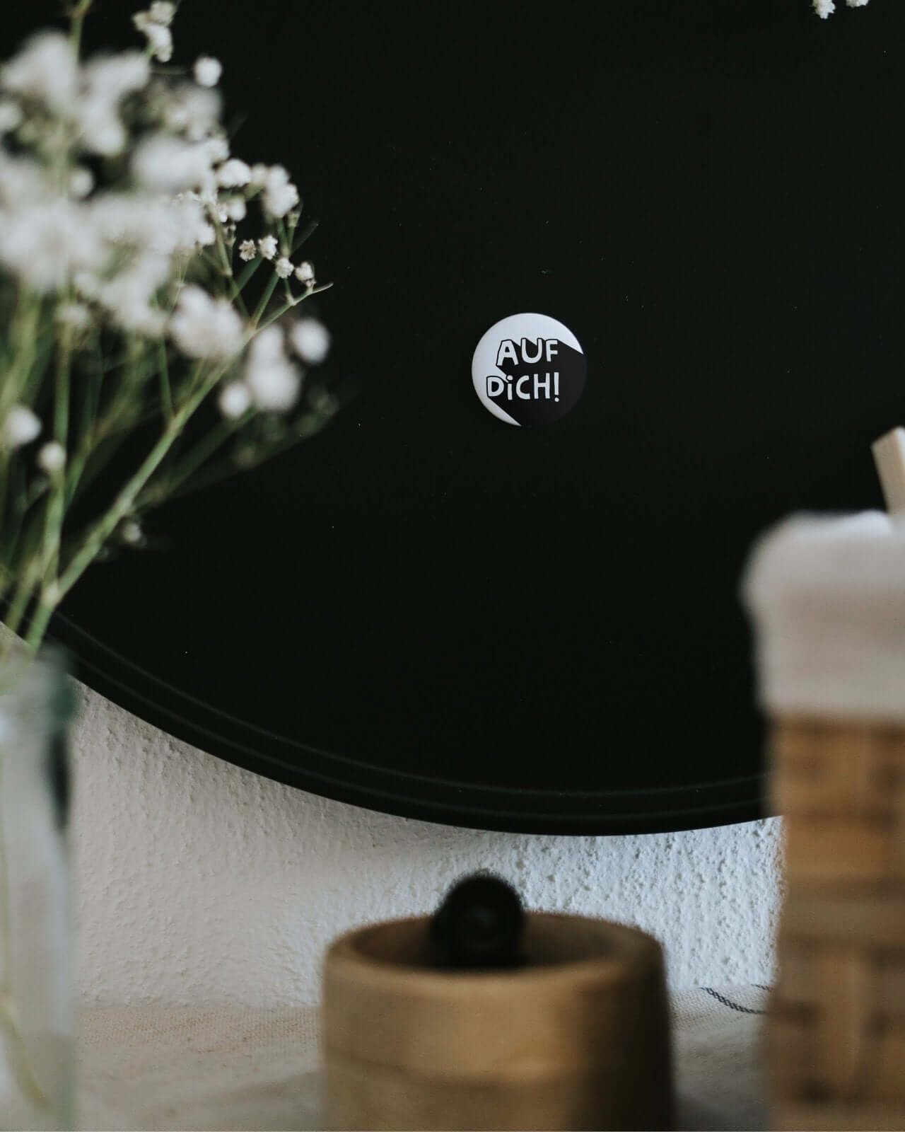 Auf dich · Magnet · klein