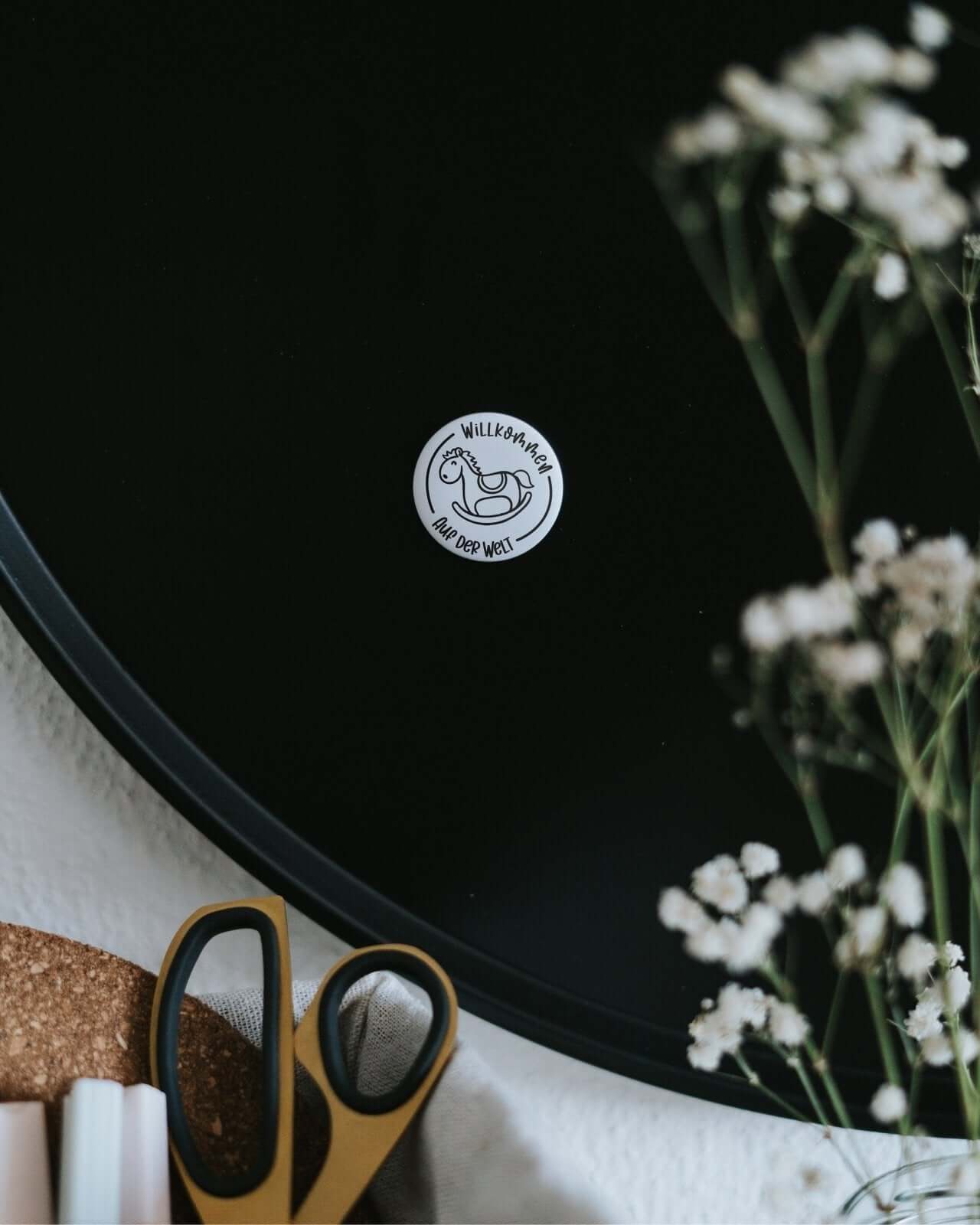 Willkommen · Magnet · klein