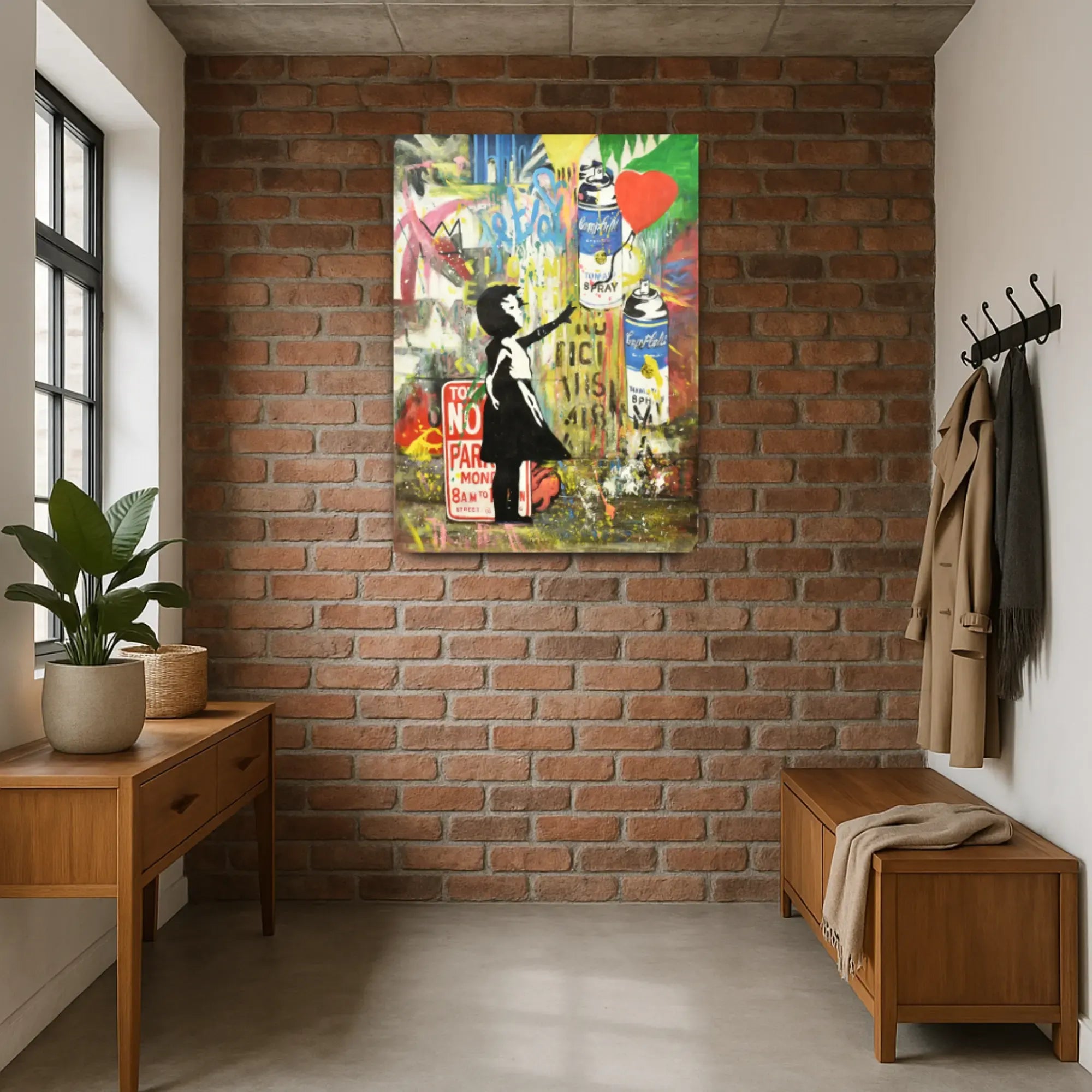 Großes Gemälde - Urban Love