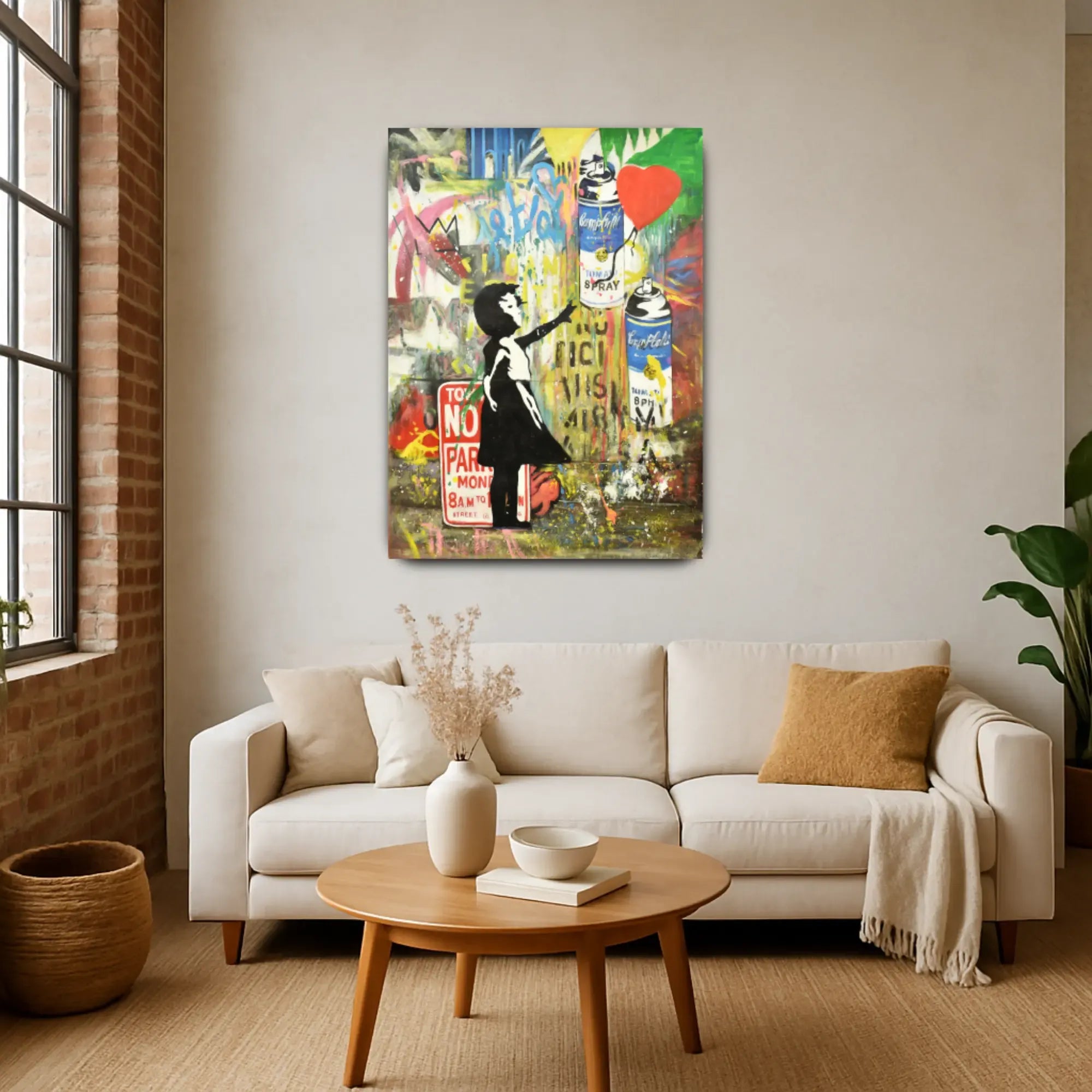 Großes Gemälde - Urban Love