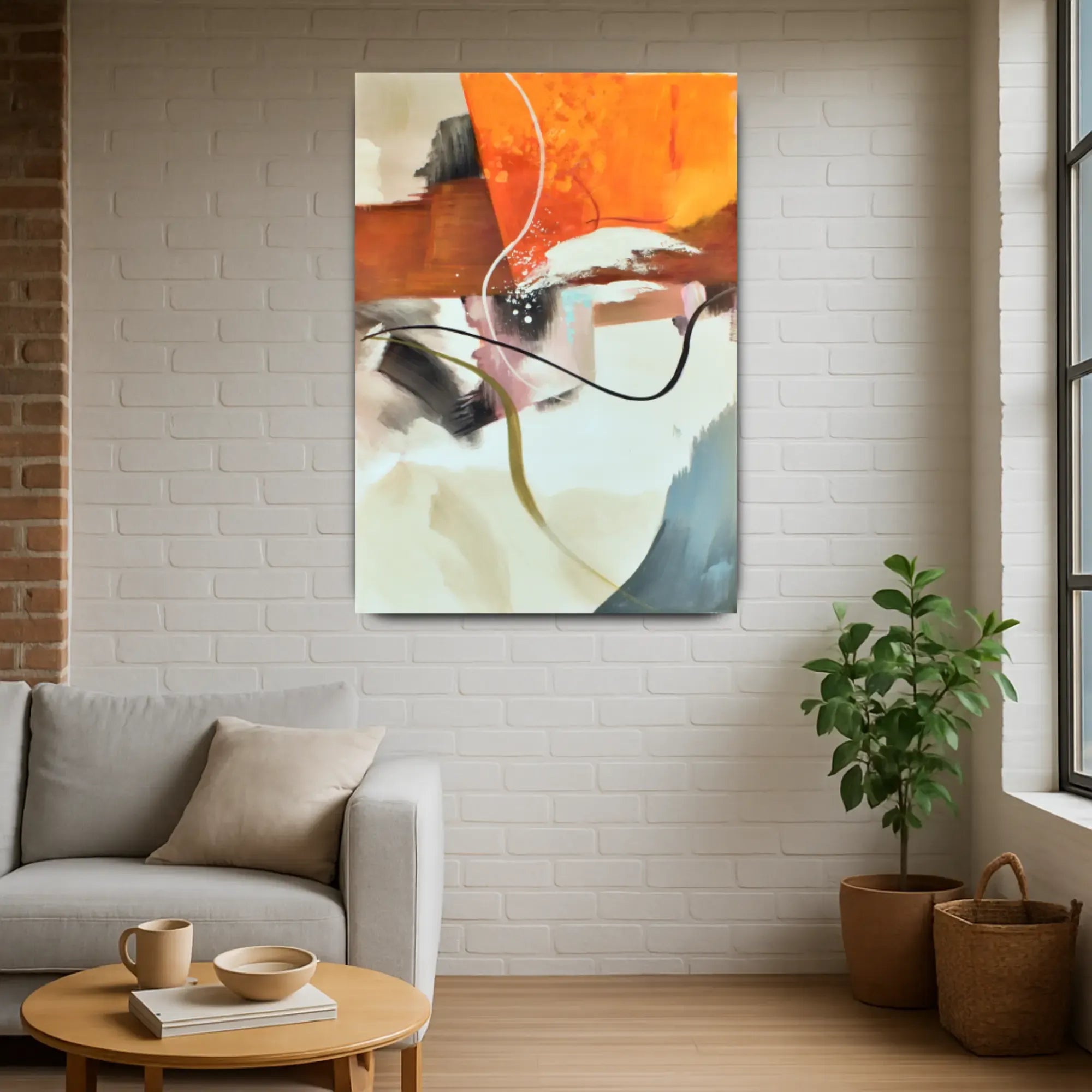 Großes Gemälde - Harmonie