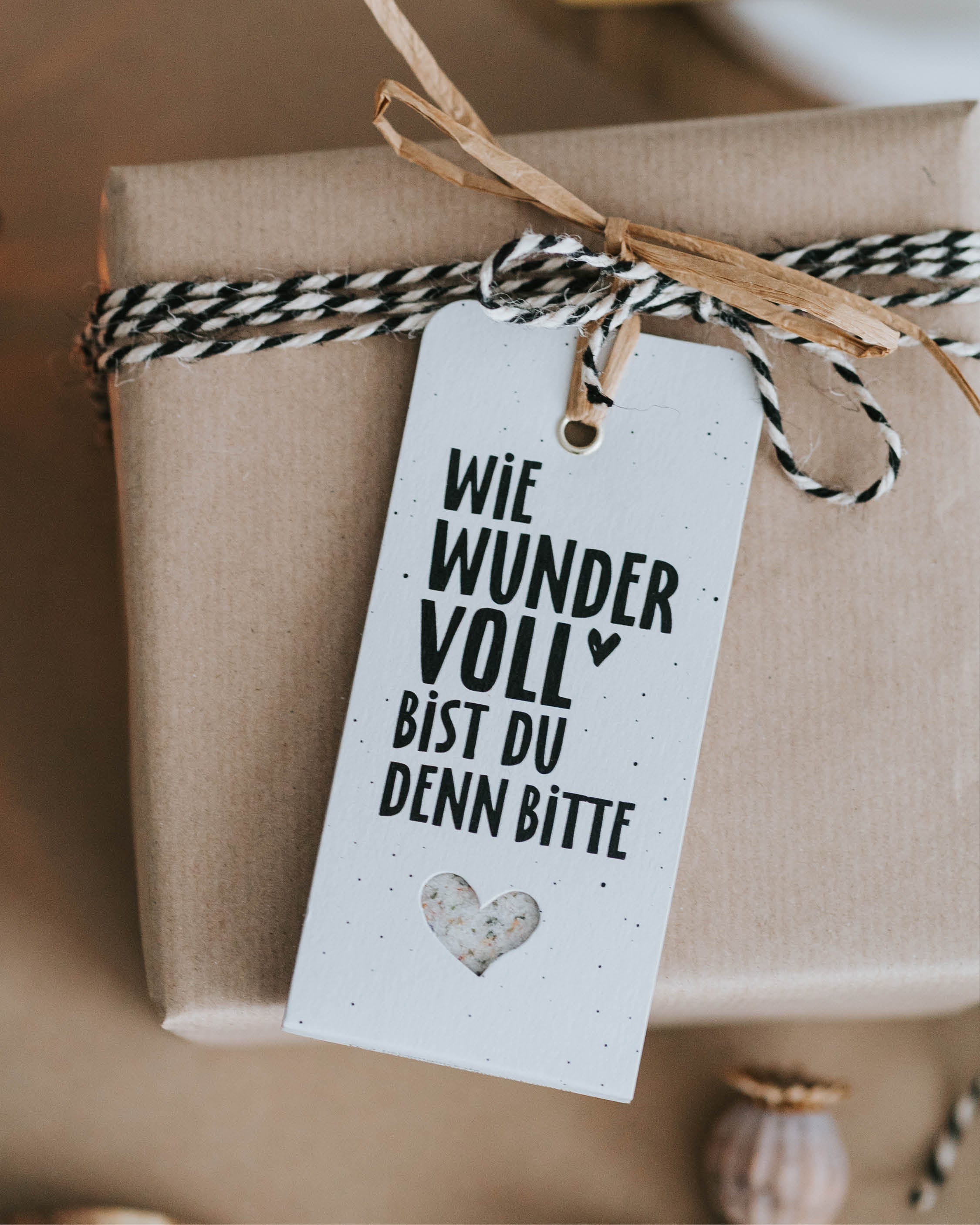 Wie wundervoll · Geschenkanhänger