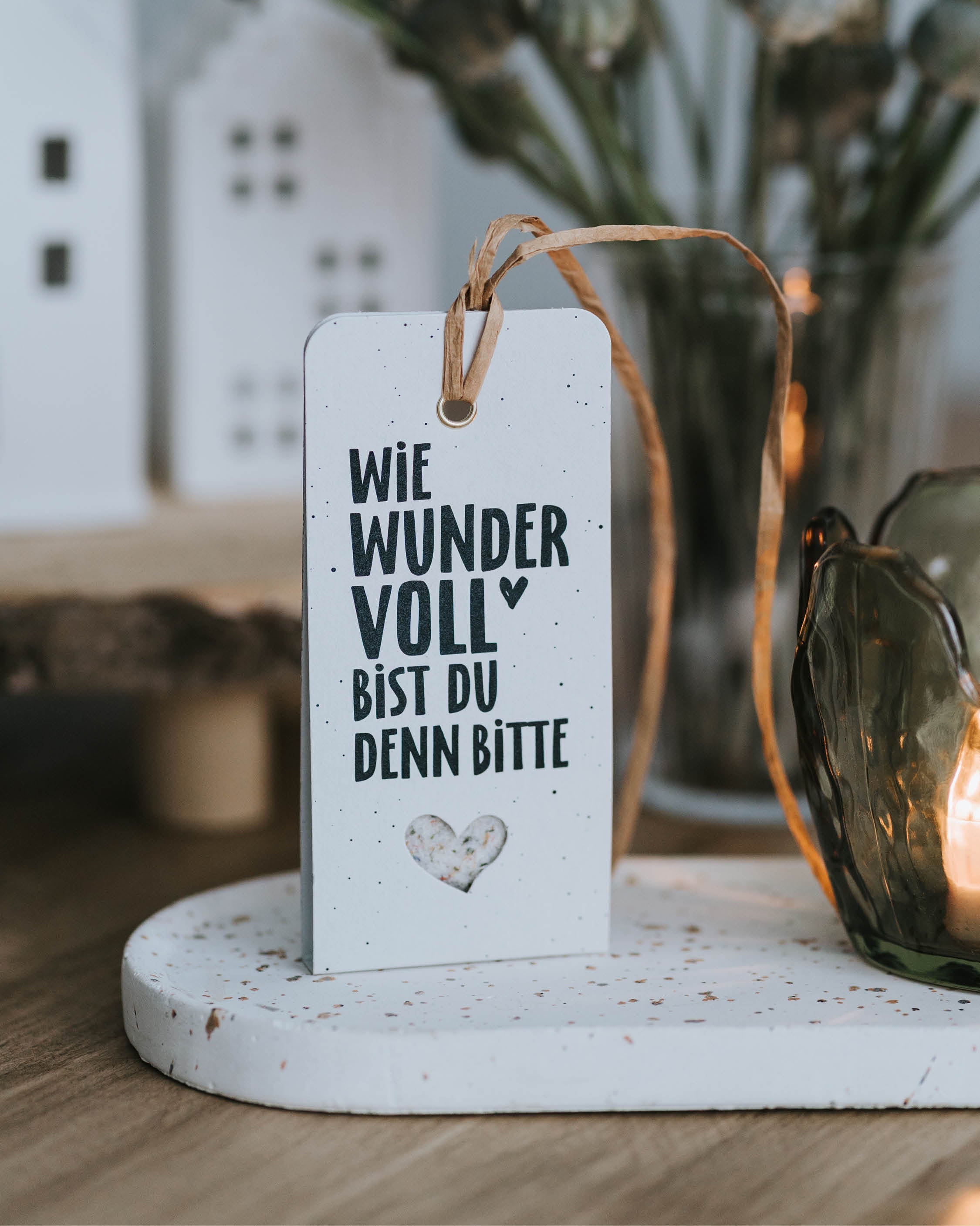 Wie wundervoll · Geschenkanhänger