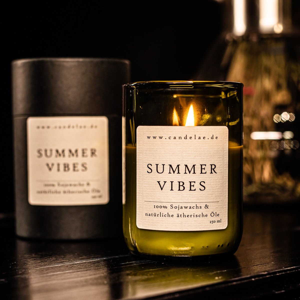 Candelae Summer Vibes Duftkerze - Entspannung & Nachhaltigkeit für Dein Zuhause - Candelae Duftkerzen