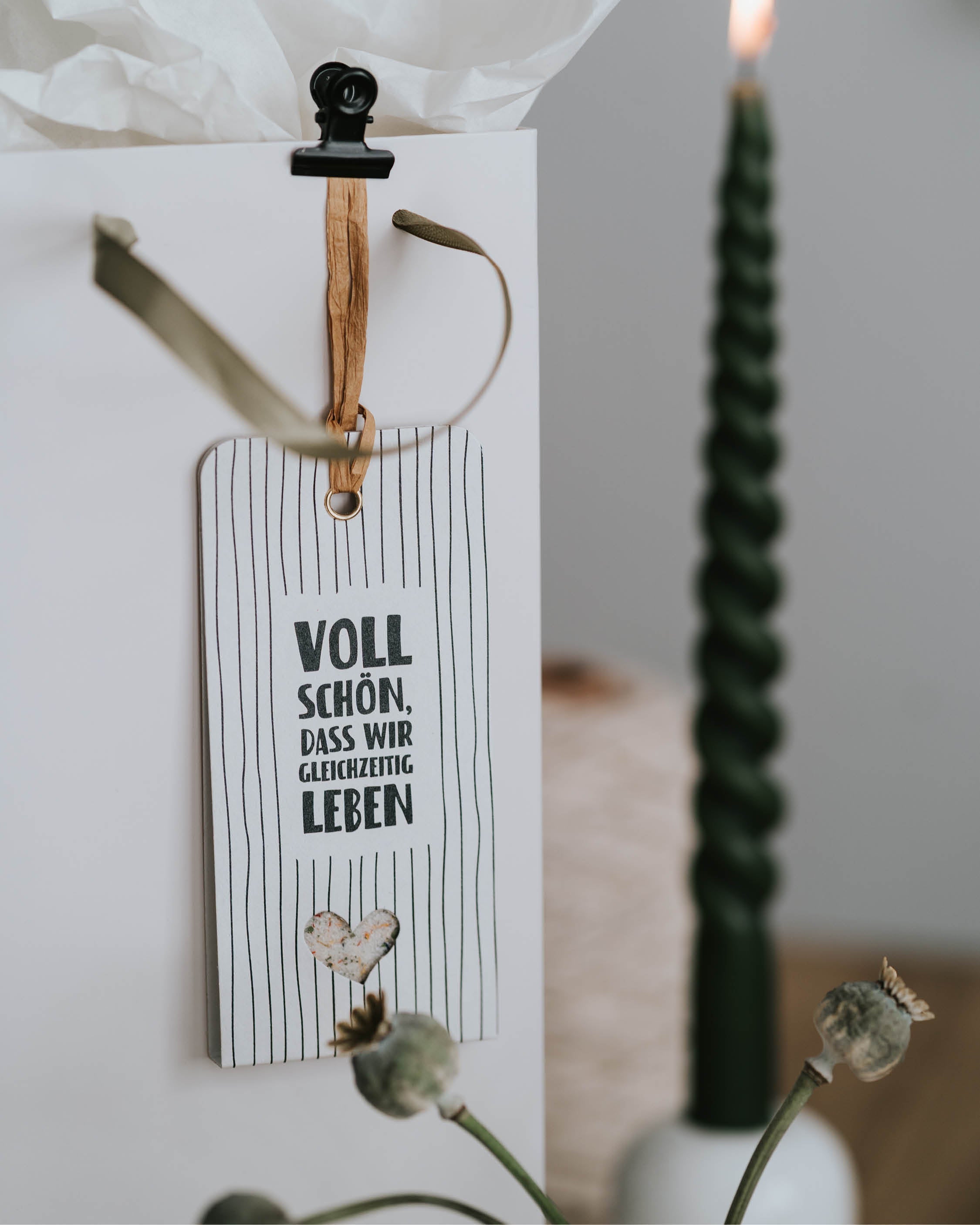 Voll schön · Geschenkanhänger