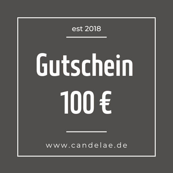 Geschenkgutschein von candelae zum Verschenken eines Duftes per E-Mail ohne Bearbeitungsgebühren