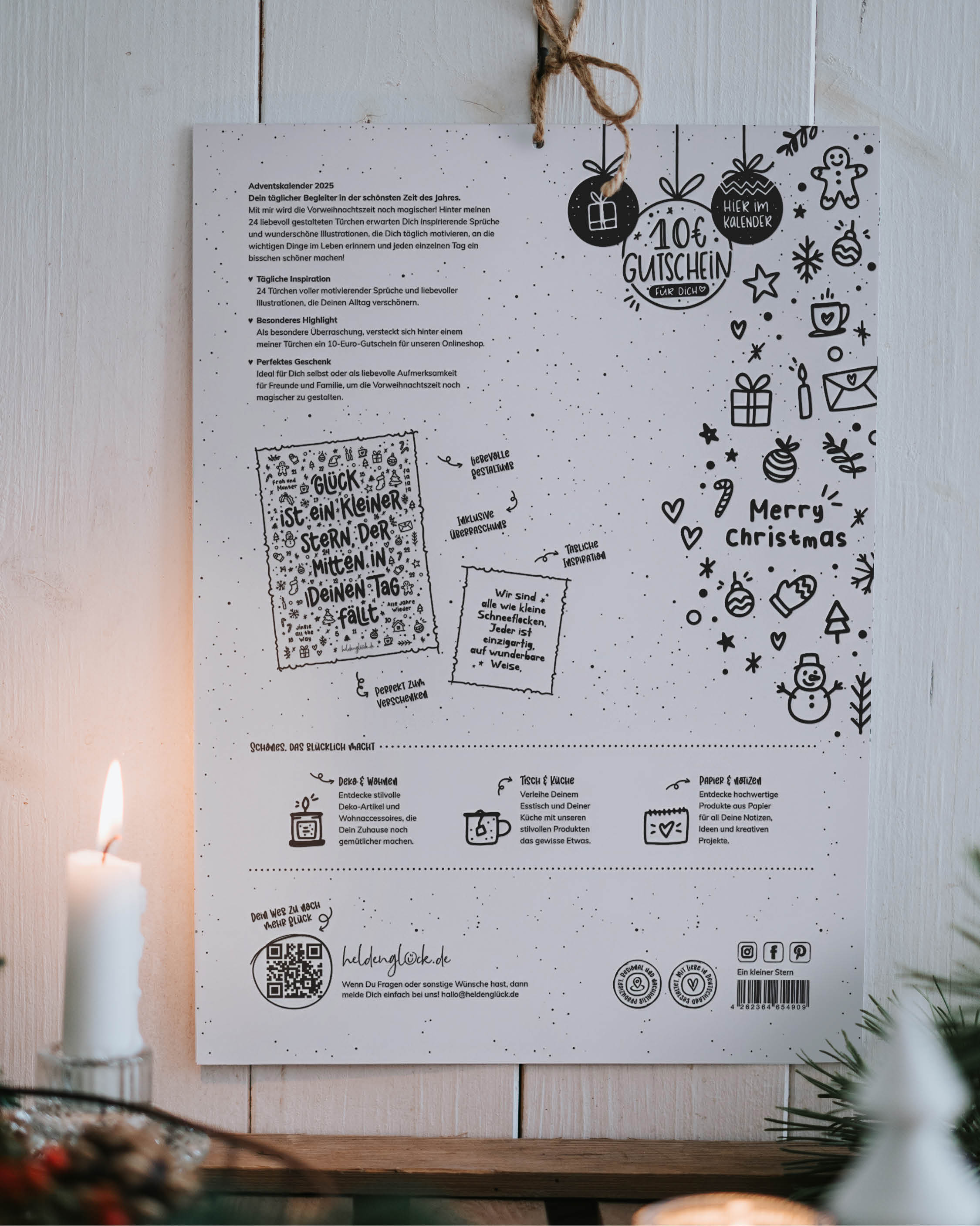 Adventskalender · Kleiner Stern