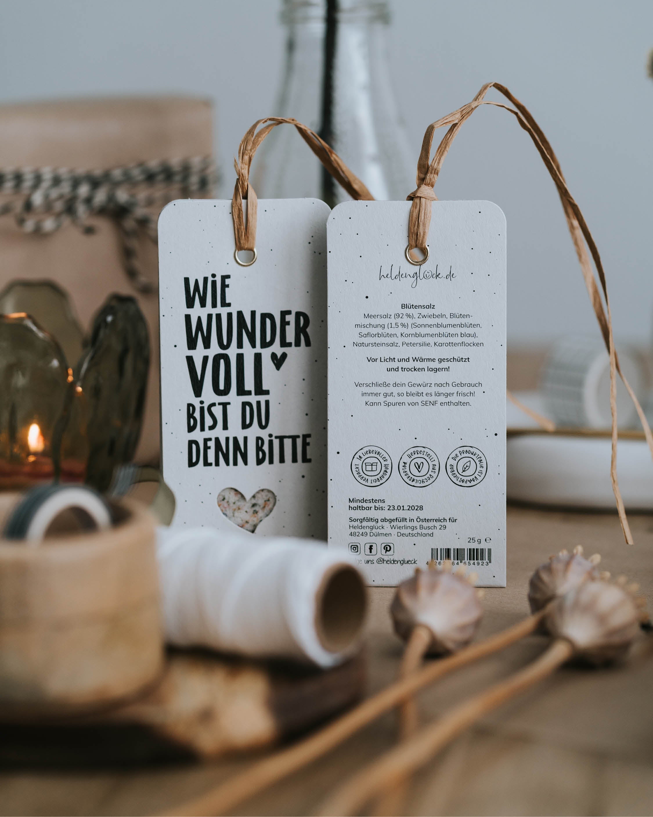 Wie wundervoll · Geschenkanhänger