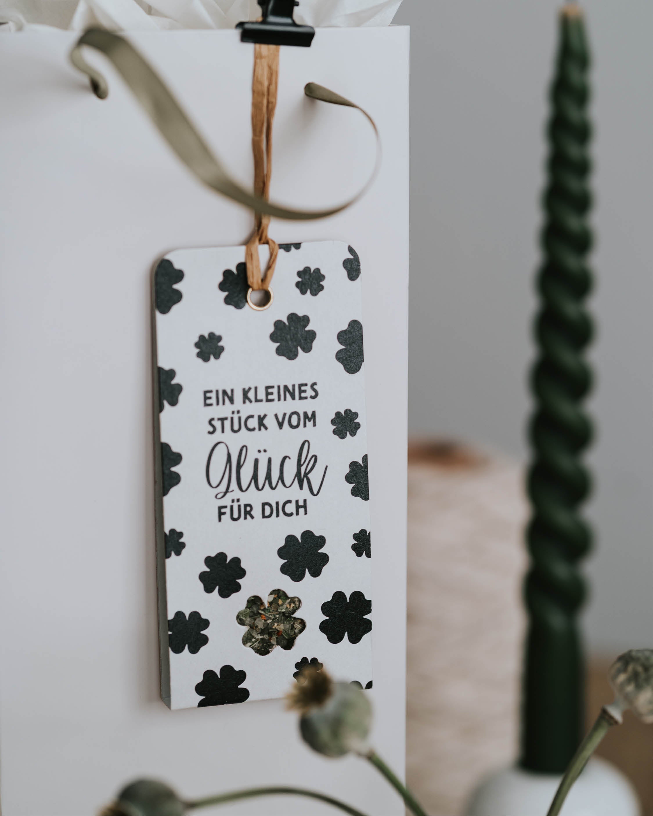 Stück vom Glück · Geschenkanhänger