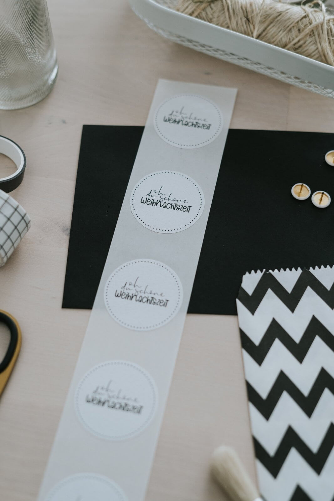 Weihnachtszeit · Aufkleber