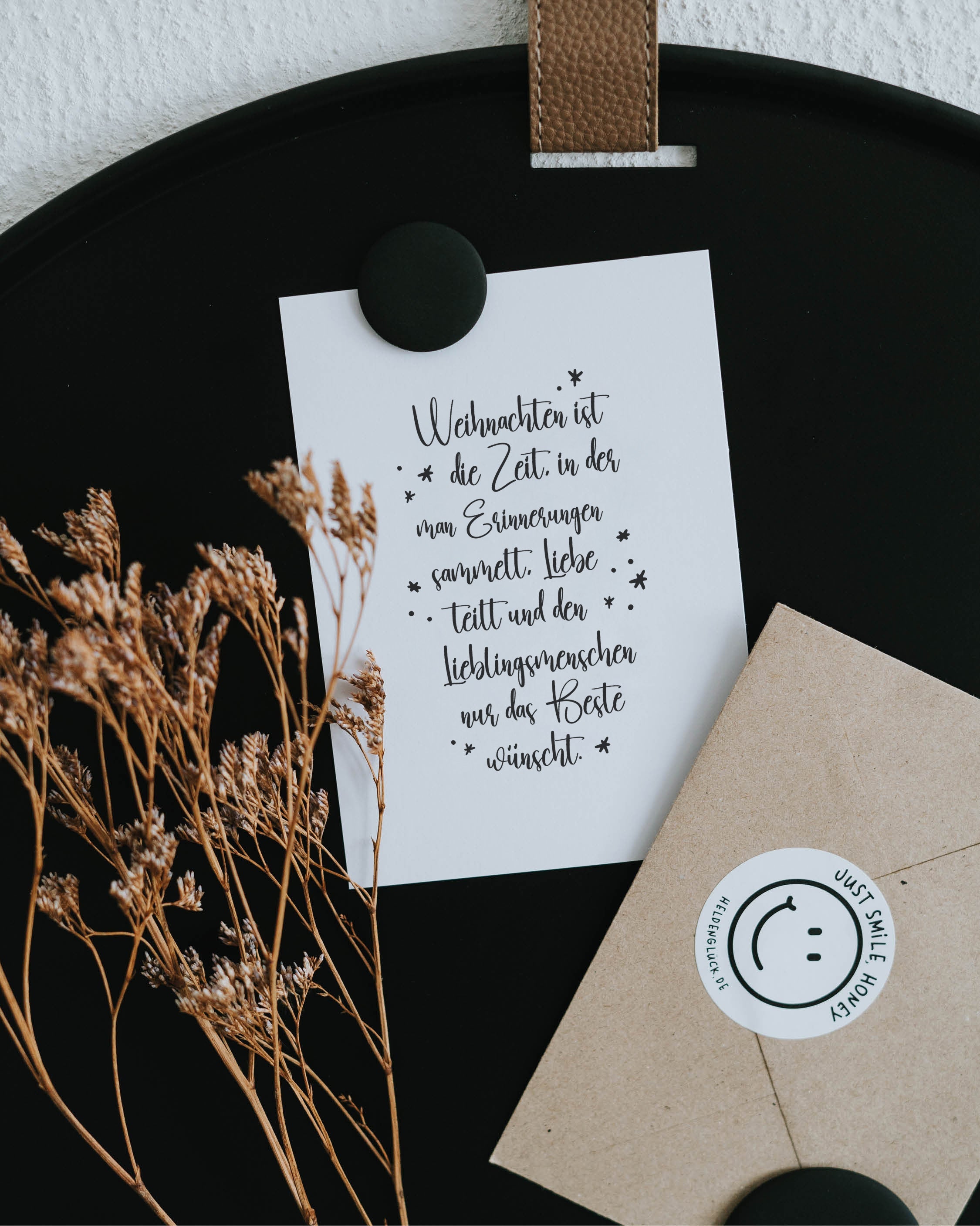 Weihnachtszeit · Postkarte