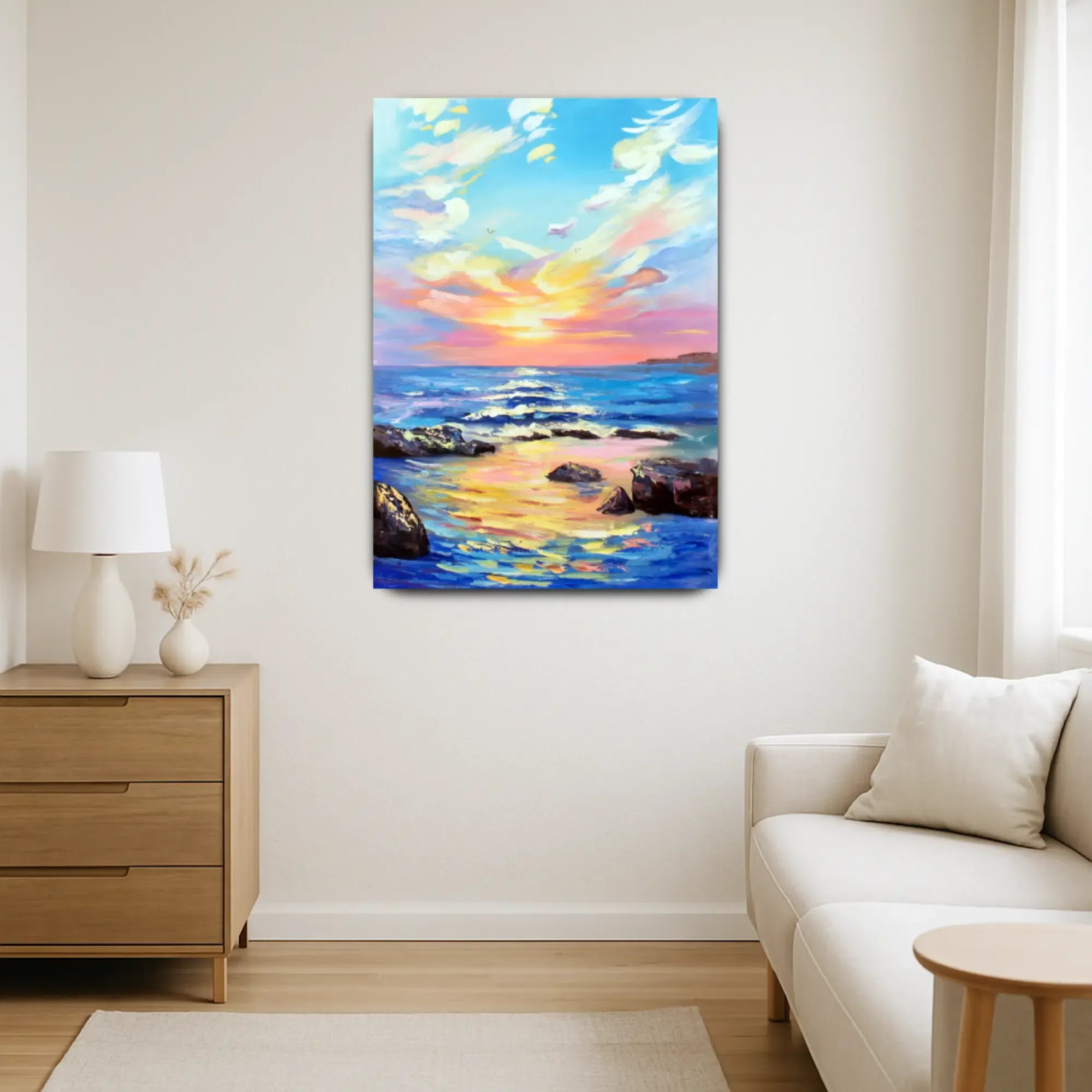 Großes Gemälde - Magie des Meeres