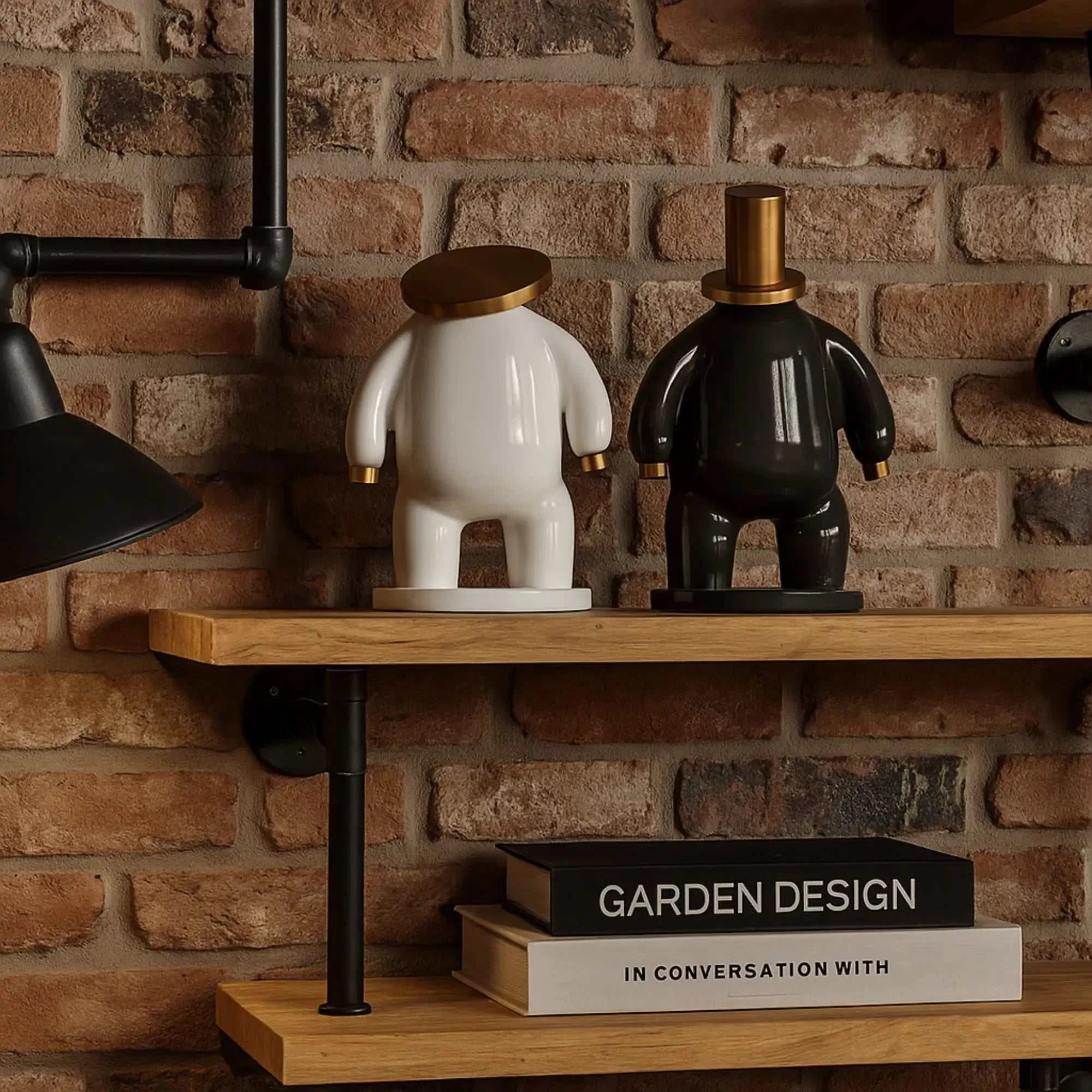 Dekofigur - Designer Pop-Art Skulptur - Skulptur Verspieltes Pop-Design Orbis Aurum