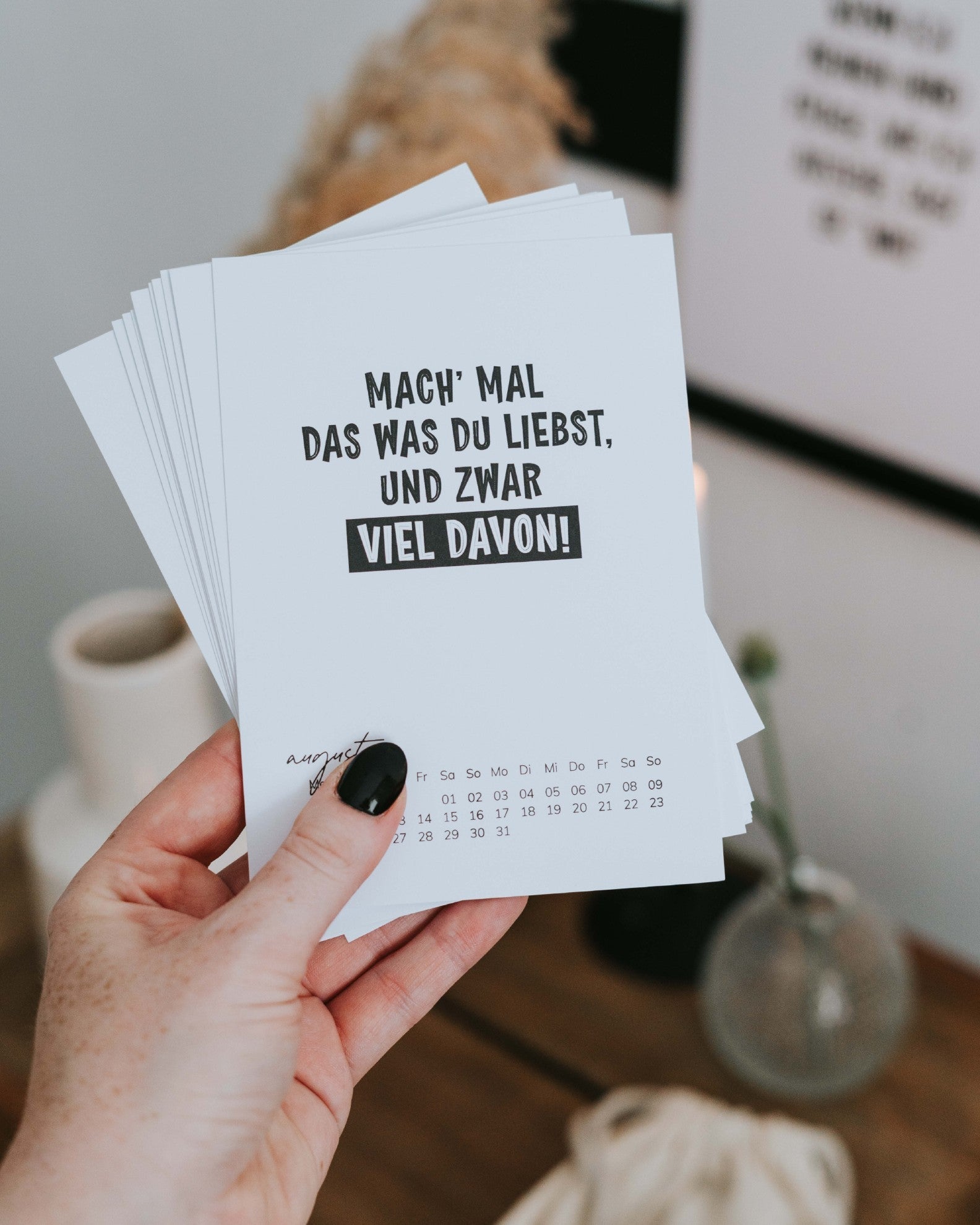 Kalenderkarten für 2026