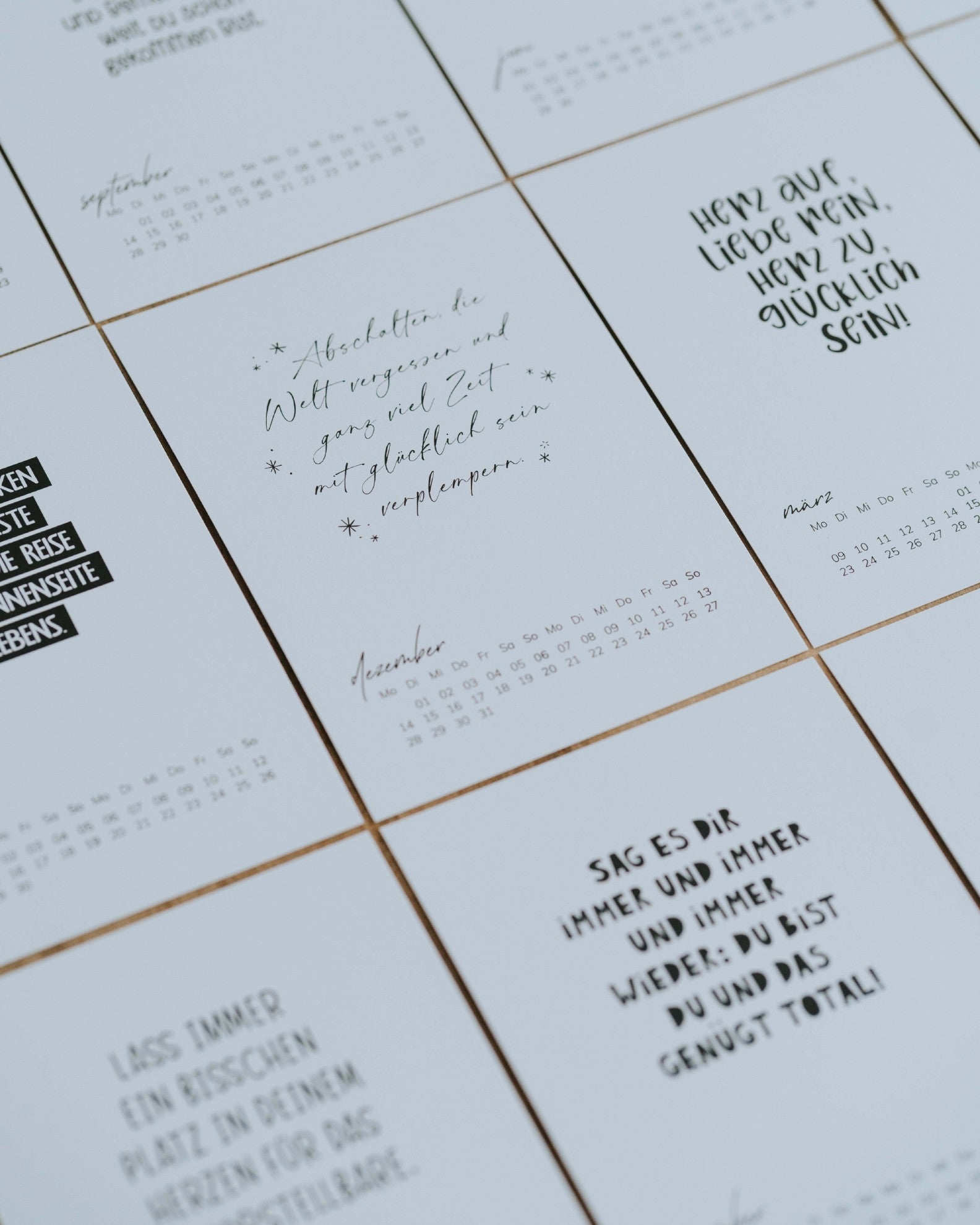 Kalenderkarten für 2026