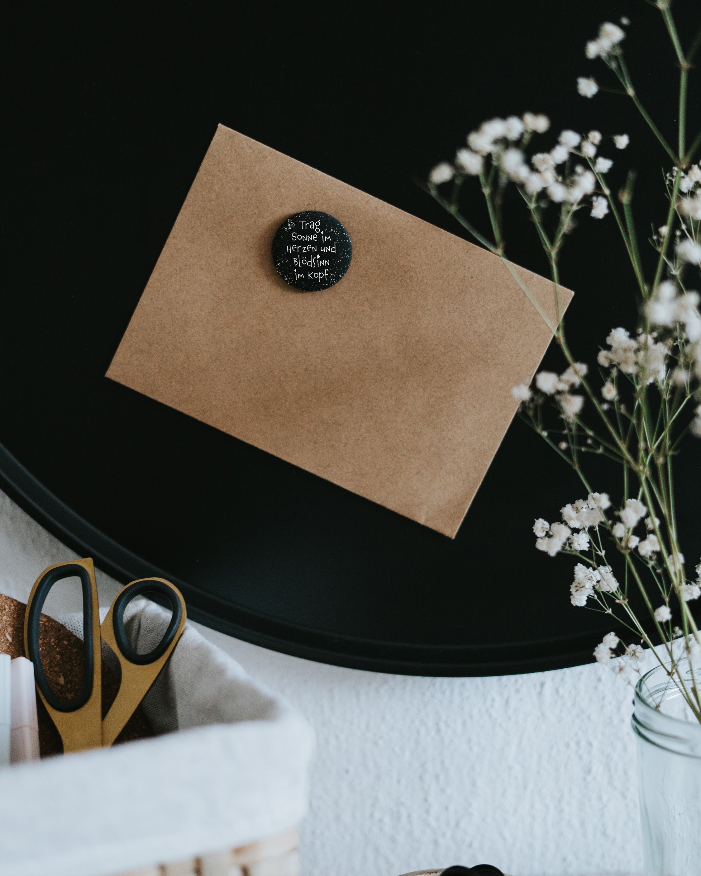 Sonne im Herzen · Magnet · klein