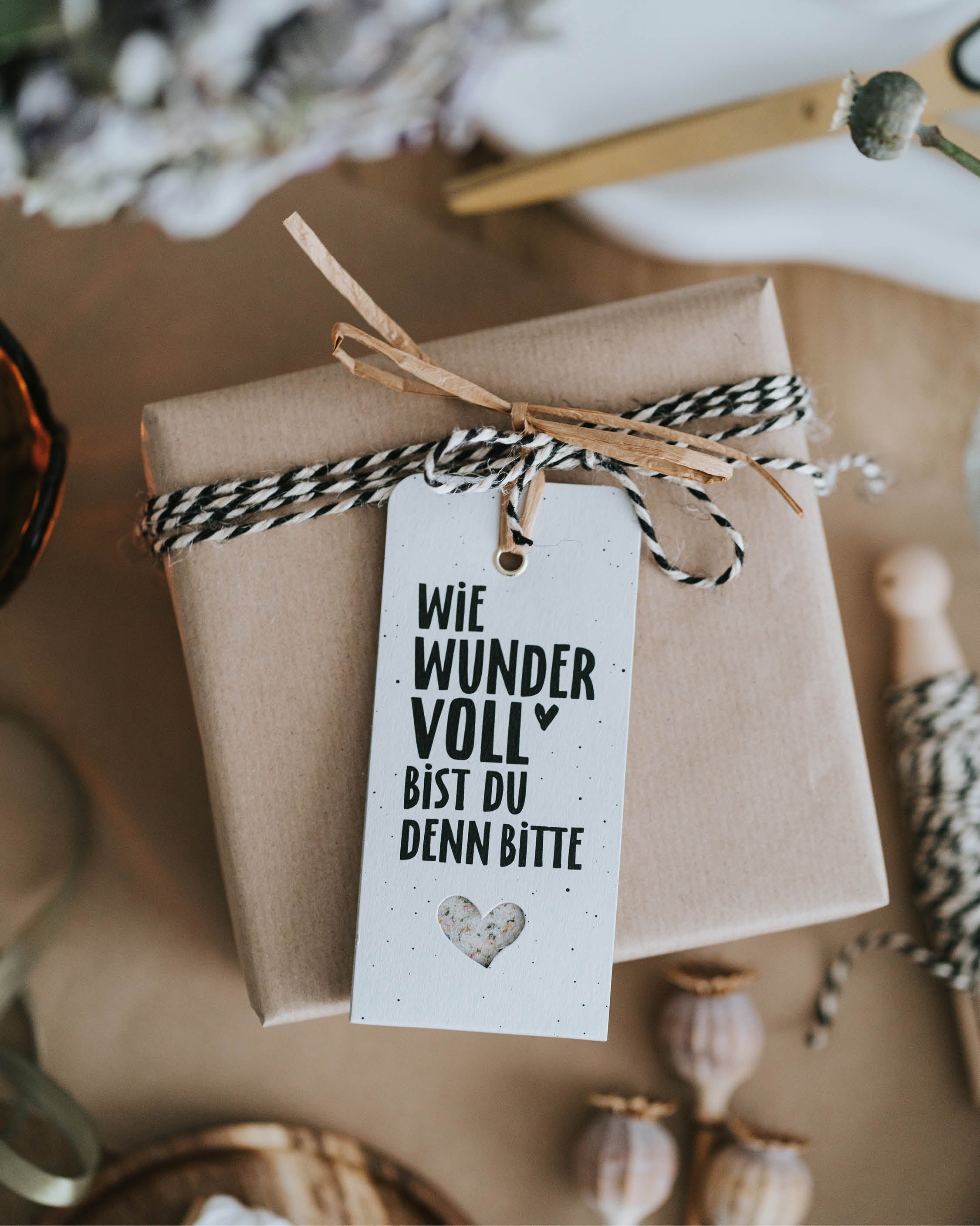 Wie wundervoll · Geschenkanhänger