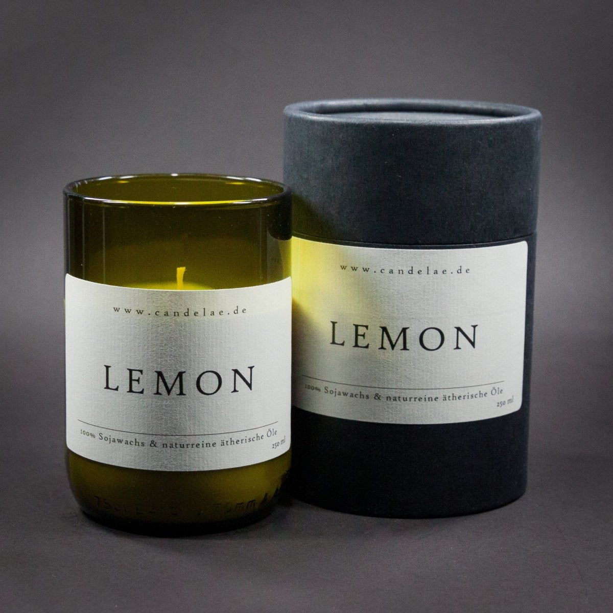 Lemon Duftkerze - Frische und Energie für dein Zuhause - Candelae Duftkerzen