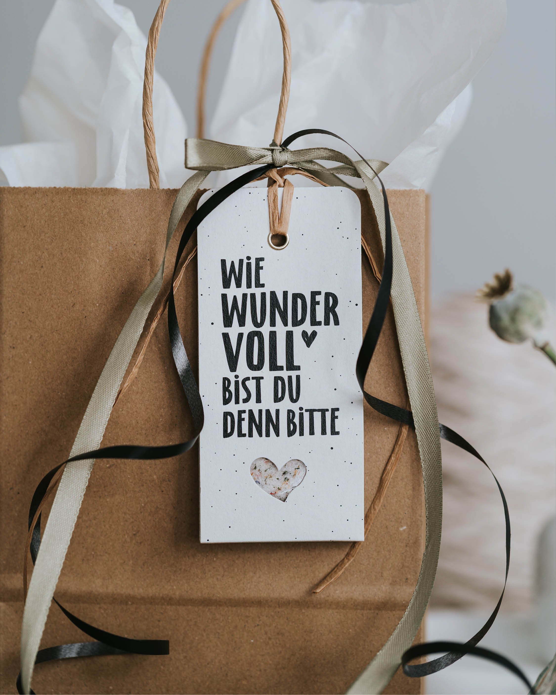 Wie wundervoll · Geschenkanhänger