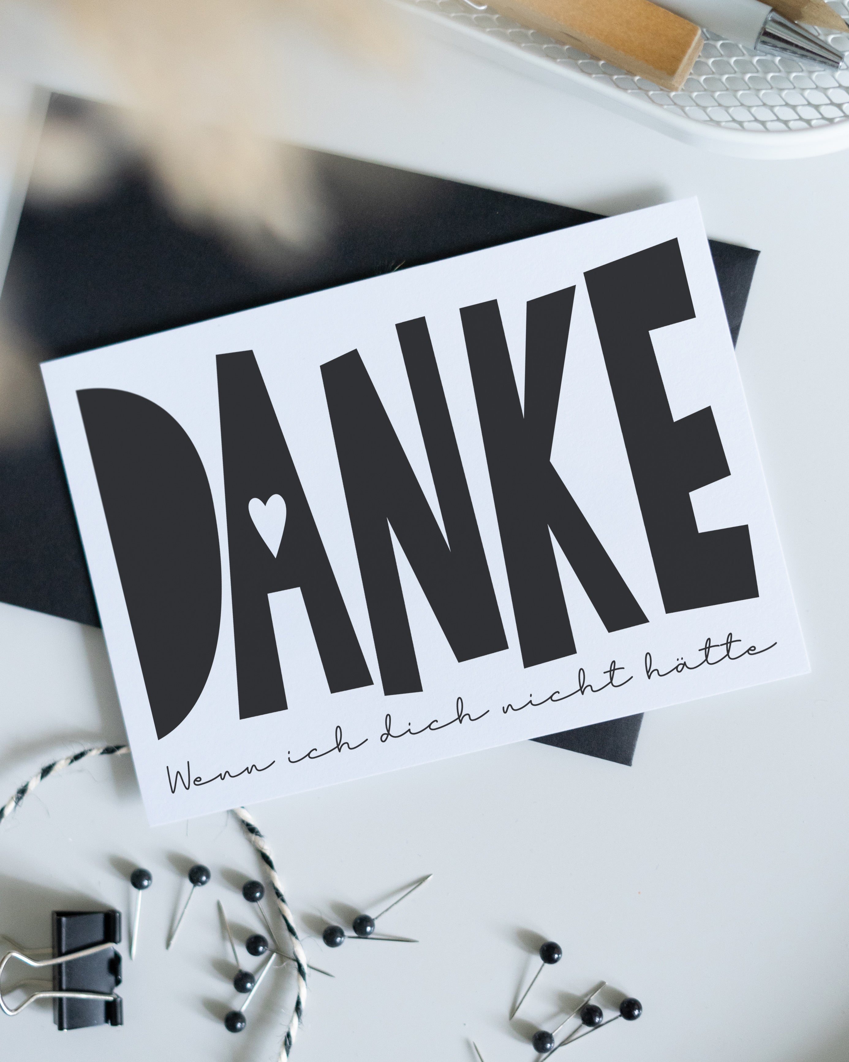 Danke · Postkarte