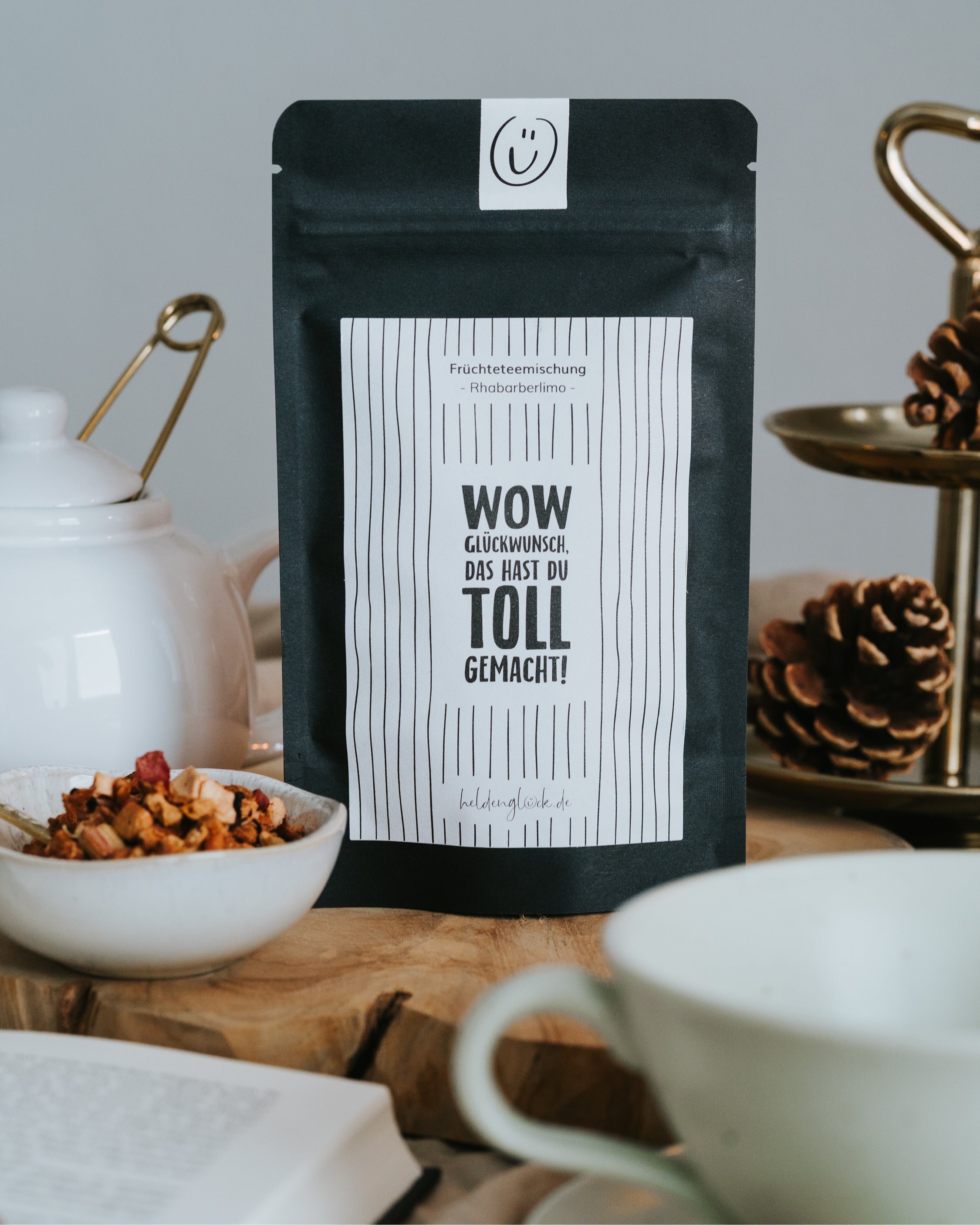 Wow Glückwunsch · Früchtetee