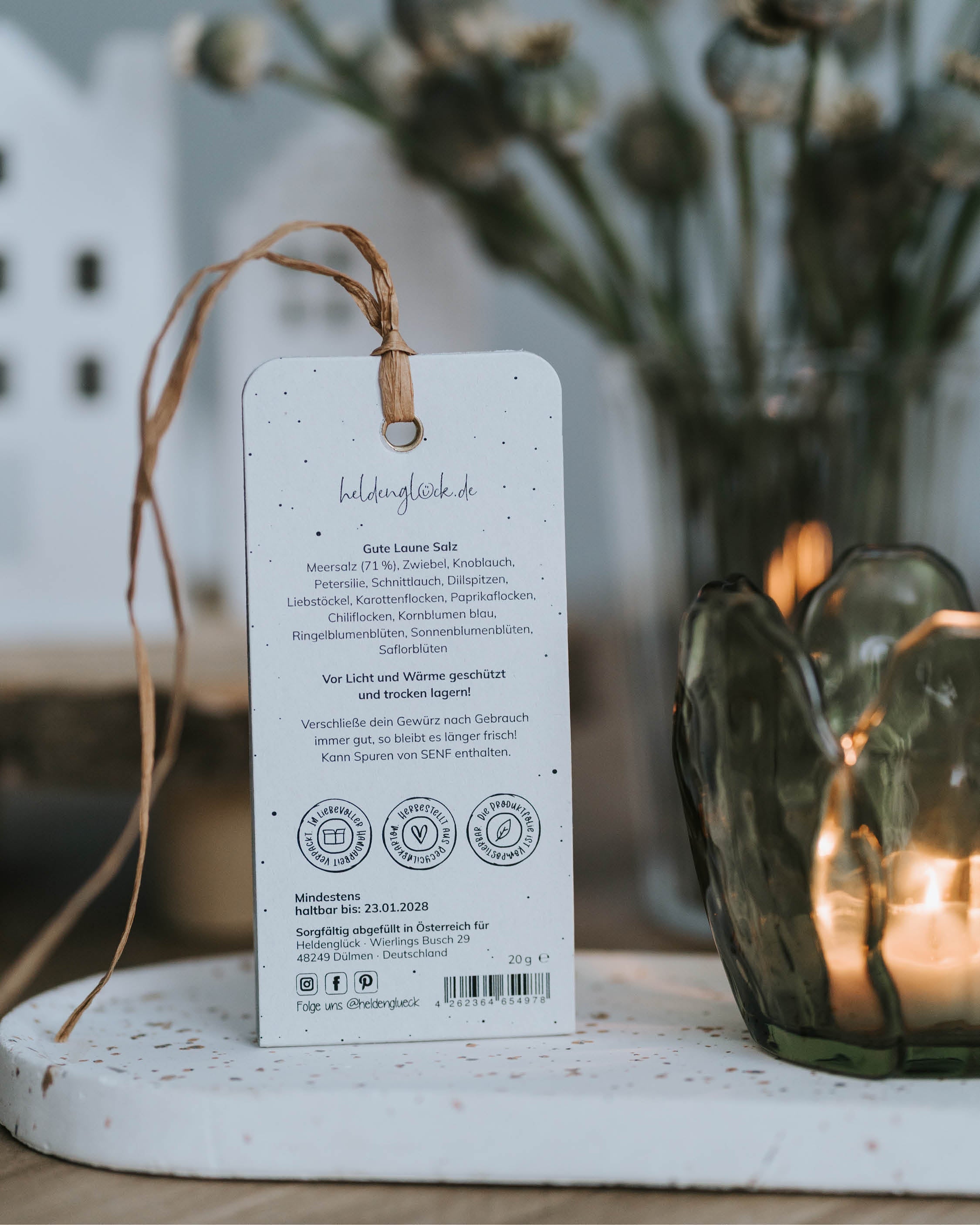 Stück vom Glück · Geschenkanhänger