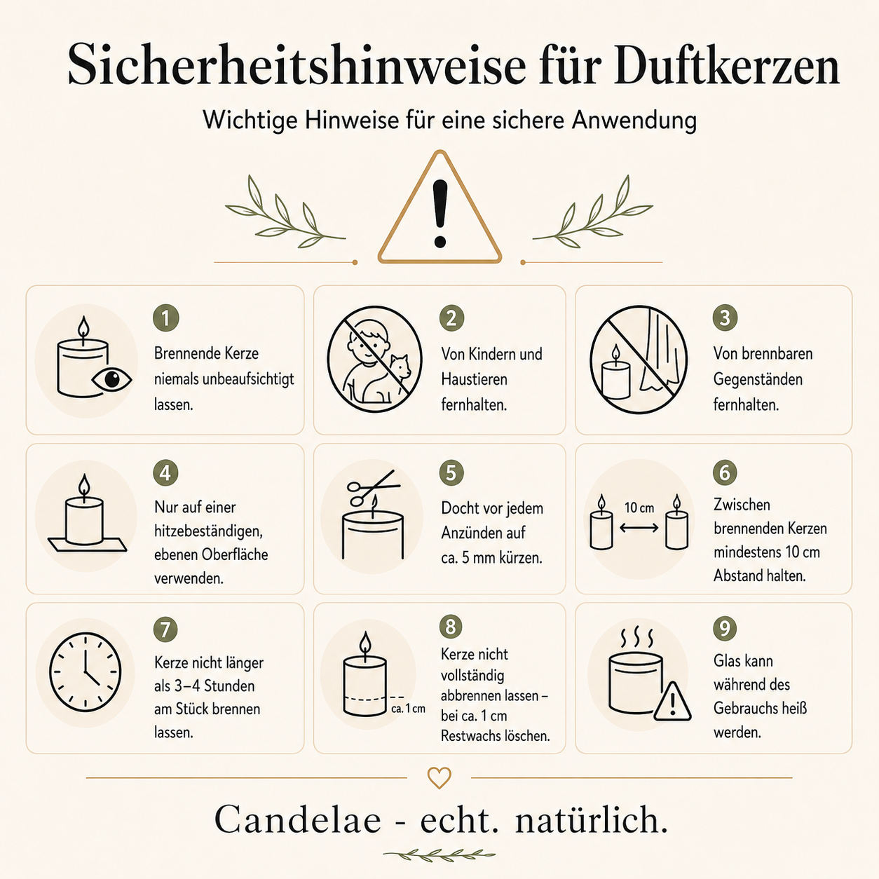 Elysia Duftkerze – Sojawachs Kerze mit holzig-floralen Noten für pure Entspannung