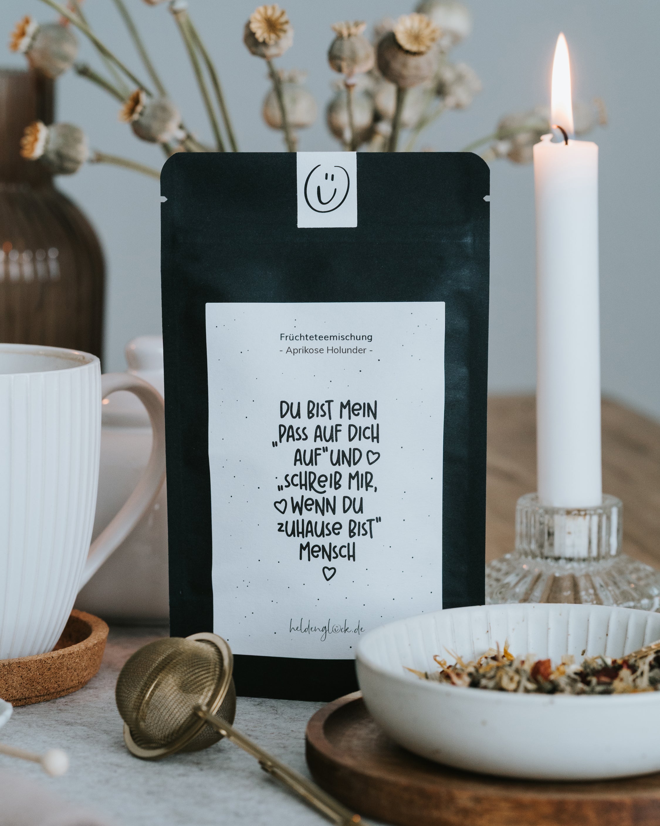 Pass auf dich auf · Früchtetee