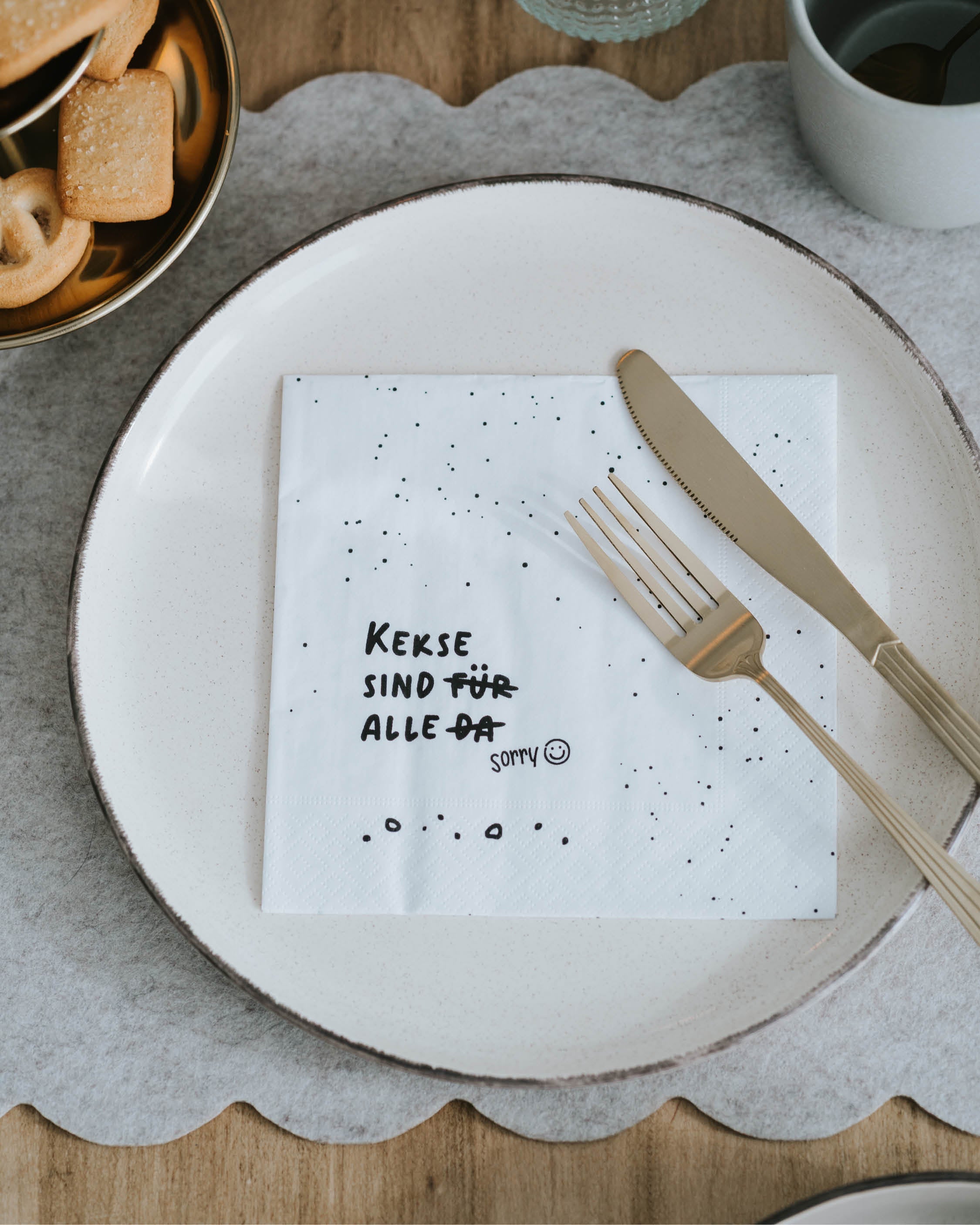Kekse sind alle · Servietten