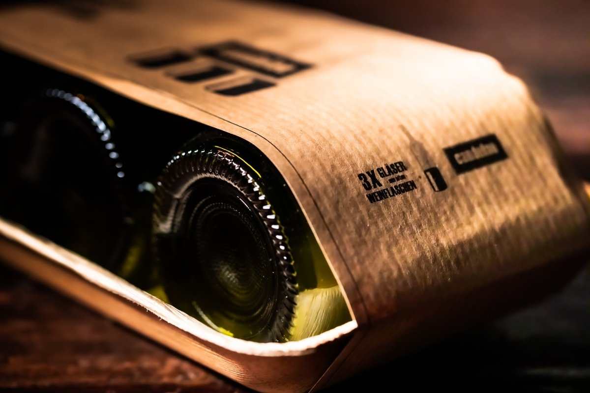 Trinkgläser aus recycelten Weinflaschen, nachhaltig, robust und spülmaschinenfest