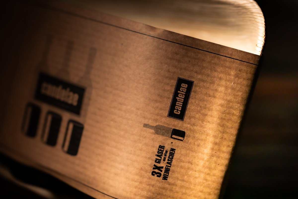 Trinkgläser aus recycelten Weinflaschen, nachhaltig, robust und spülmaschinenfest