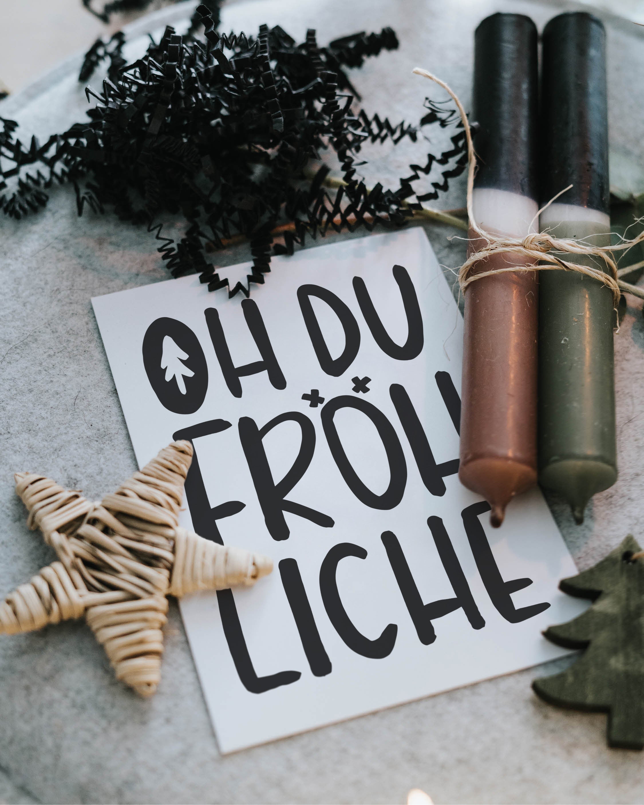 Oh du fröhliche · Postkarte