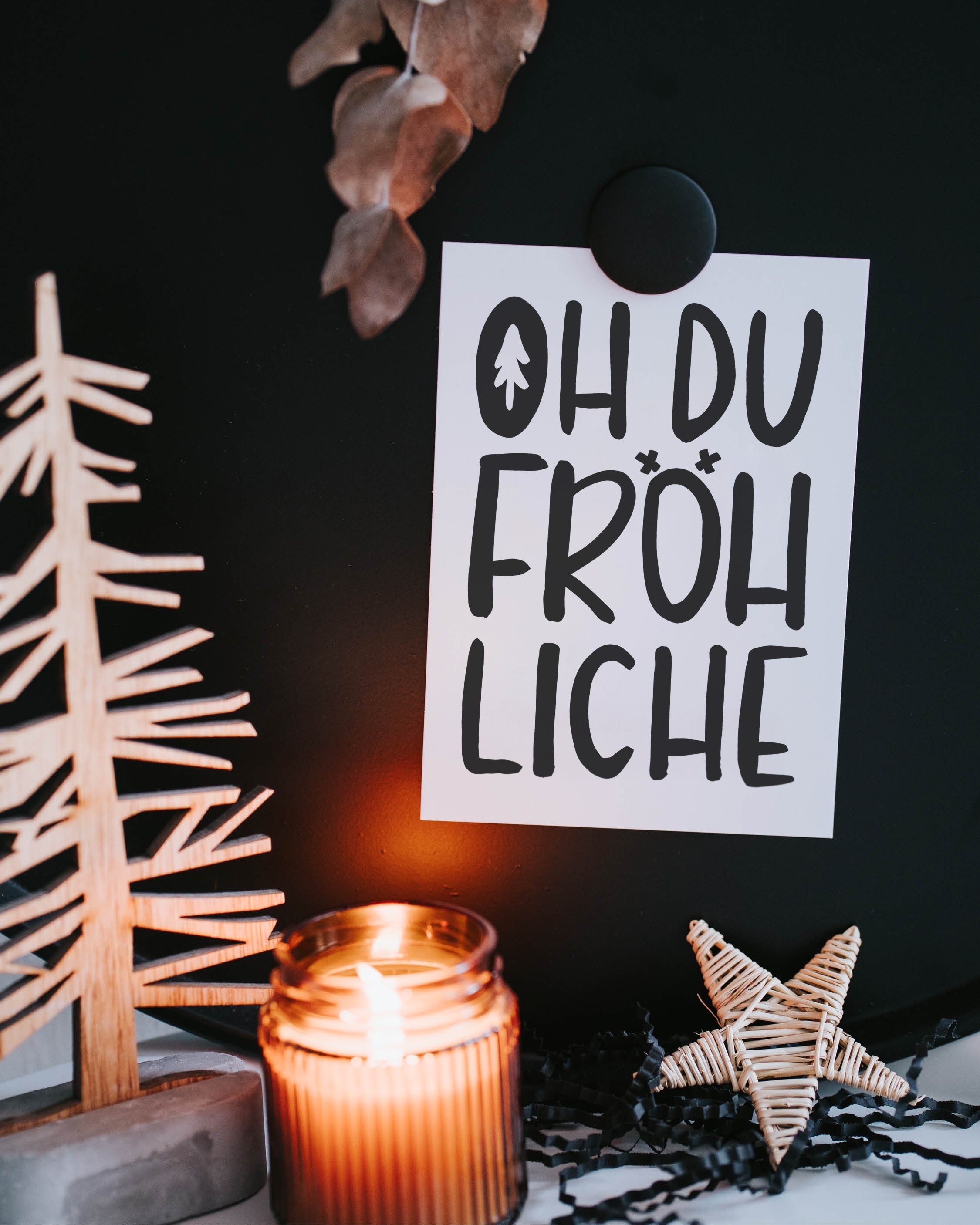 Oh du fröhliche · Postkarte