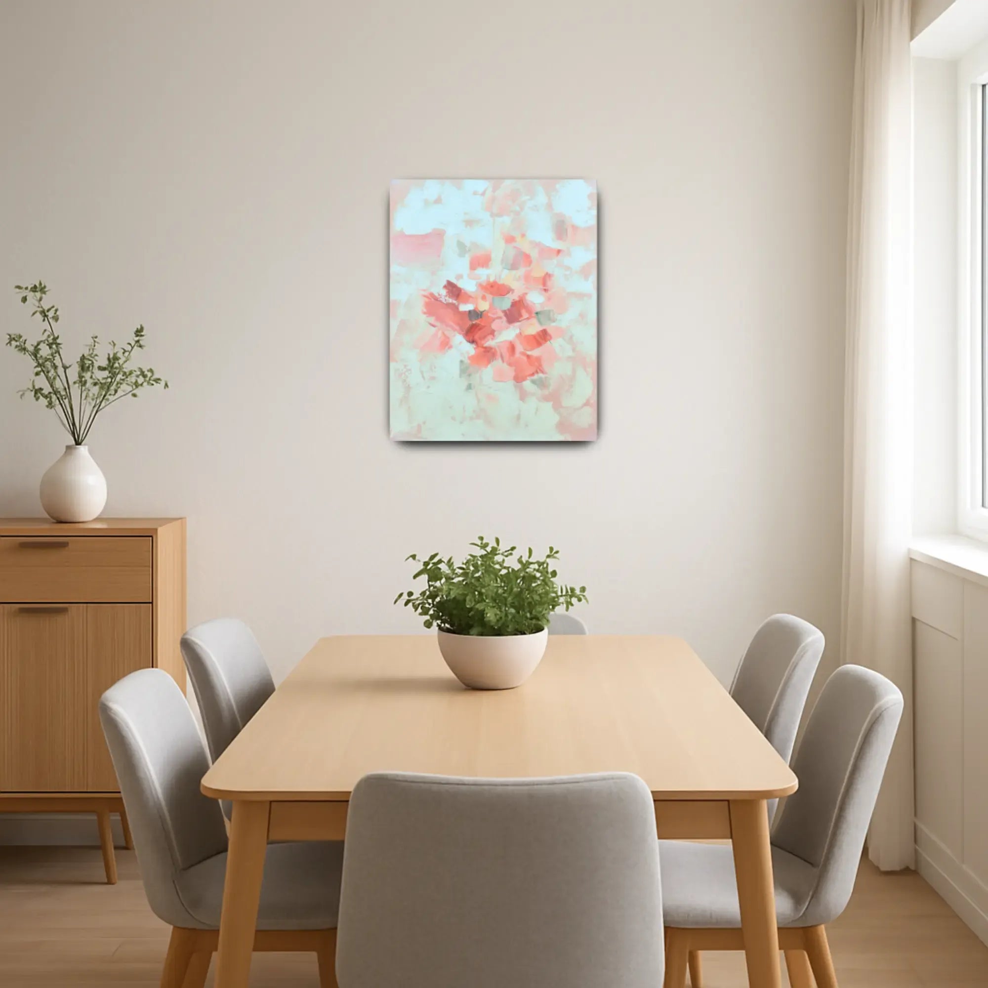 Großes Gemälde - Blüten des Lichts