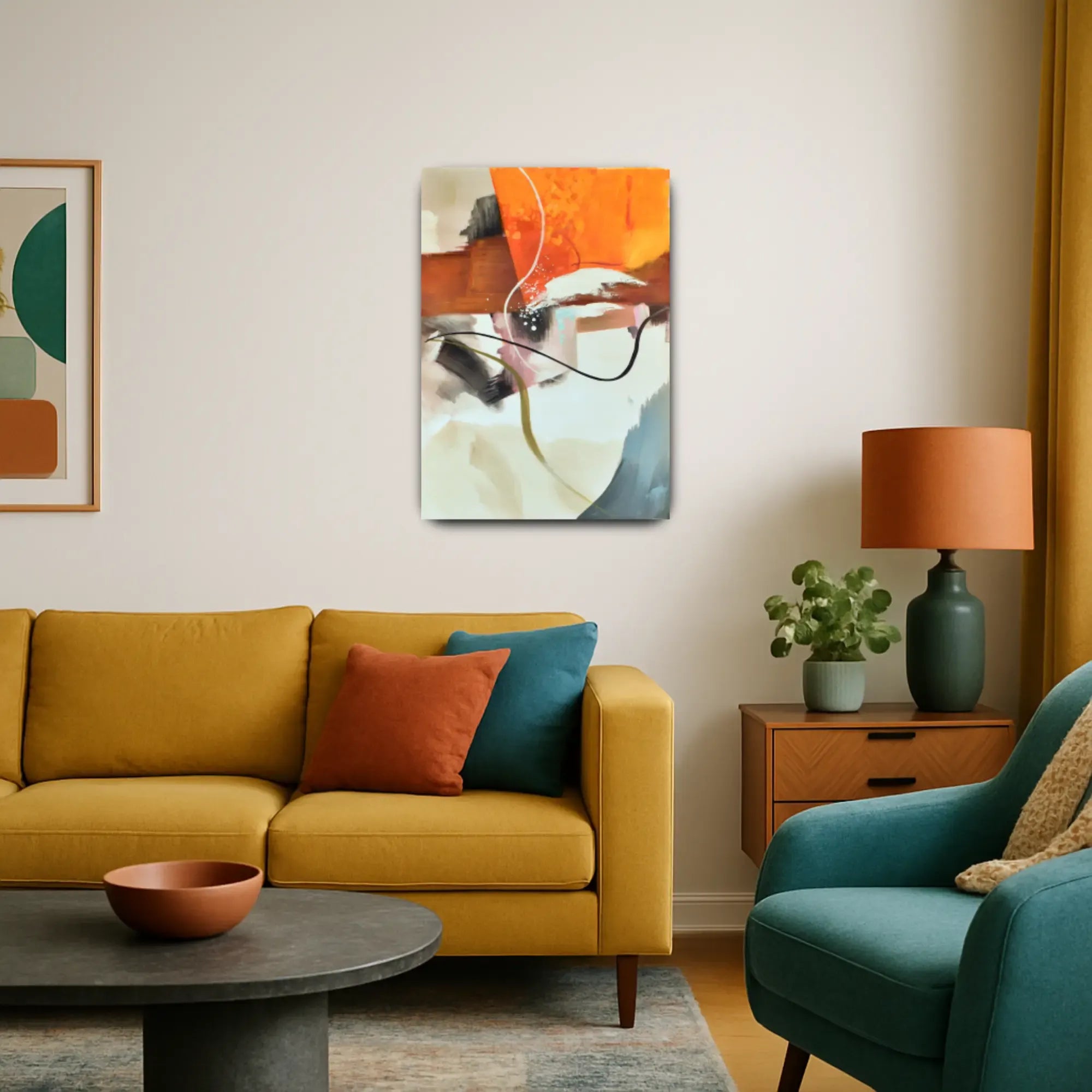 Großes Gemälde - Harmonie