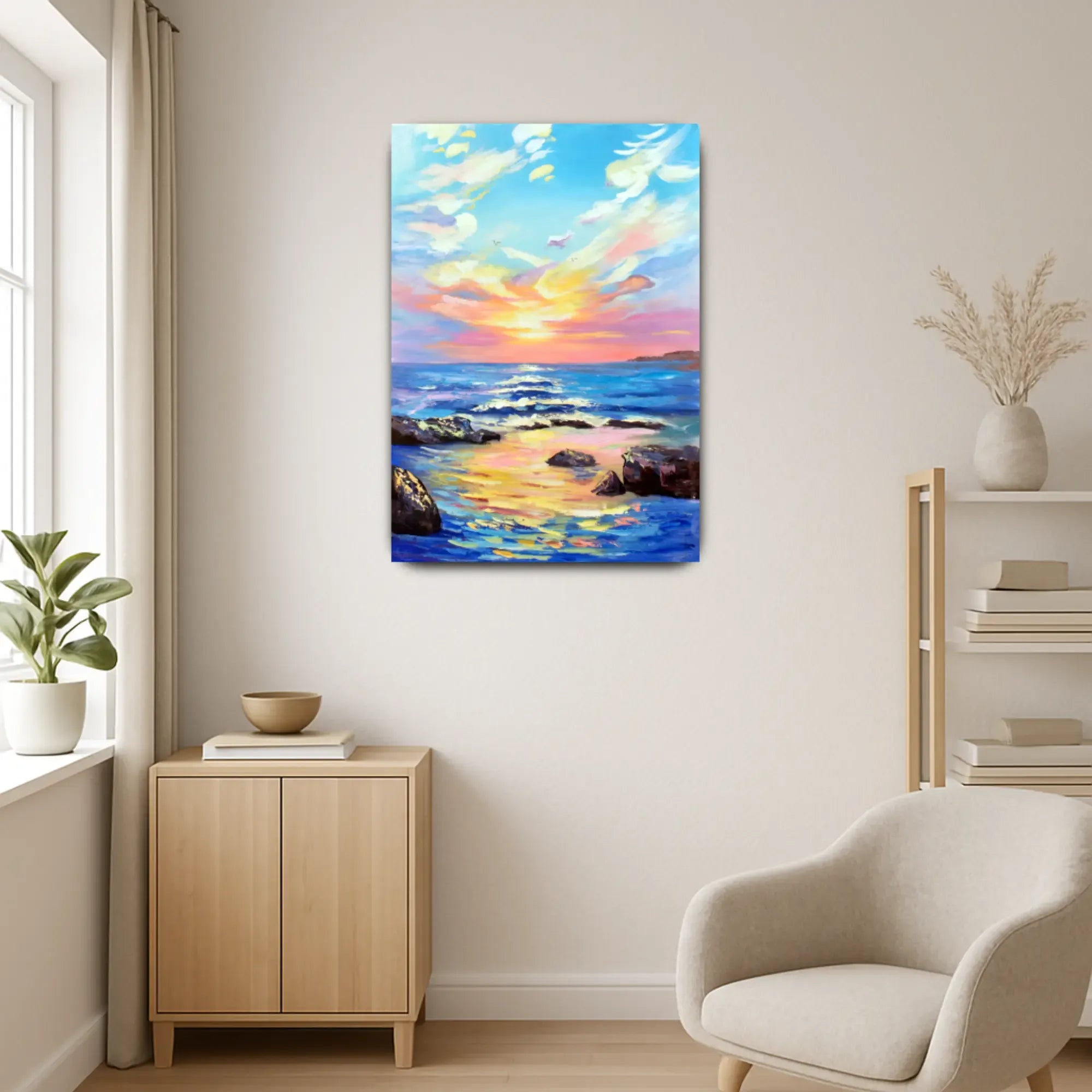 Großes Gemälde - Magie des Meeres