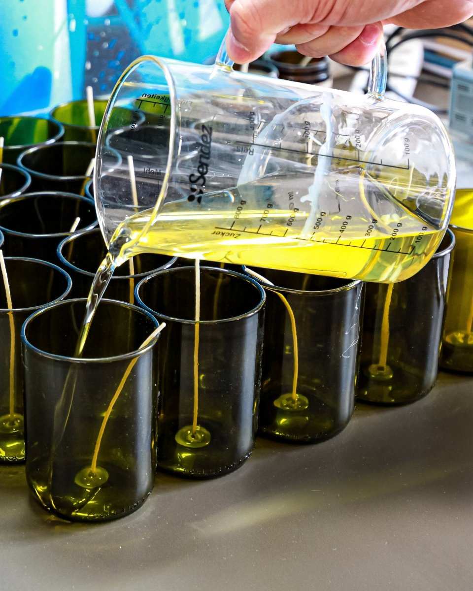 Nachhaltige und gesunde Sojawachskerzen von Candelae für natürliche Duftkerzen