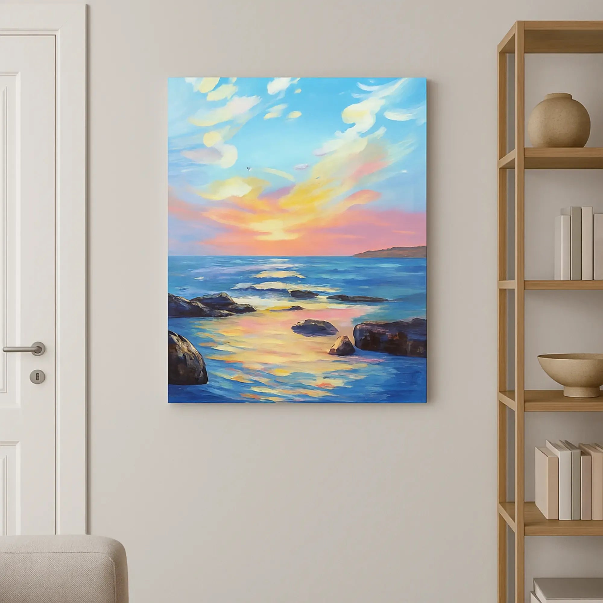 Großes Gemälde - Magie des Meeres