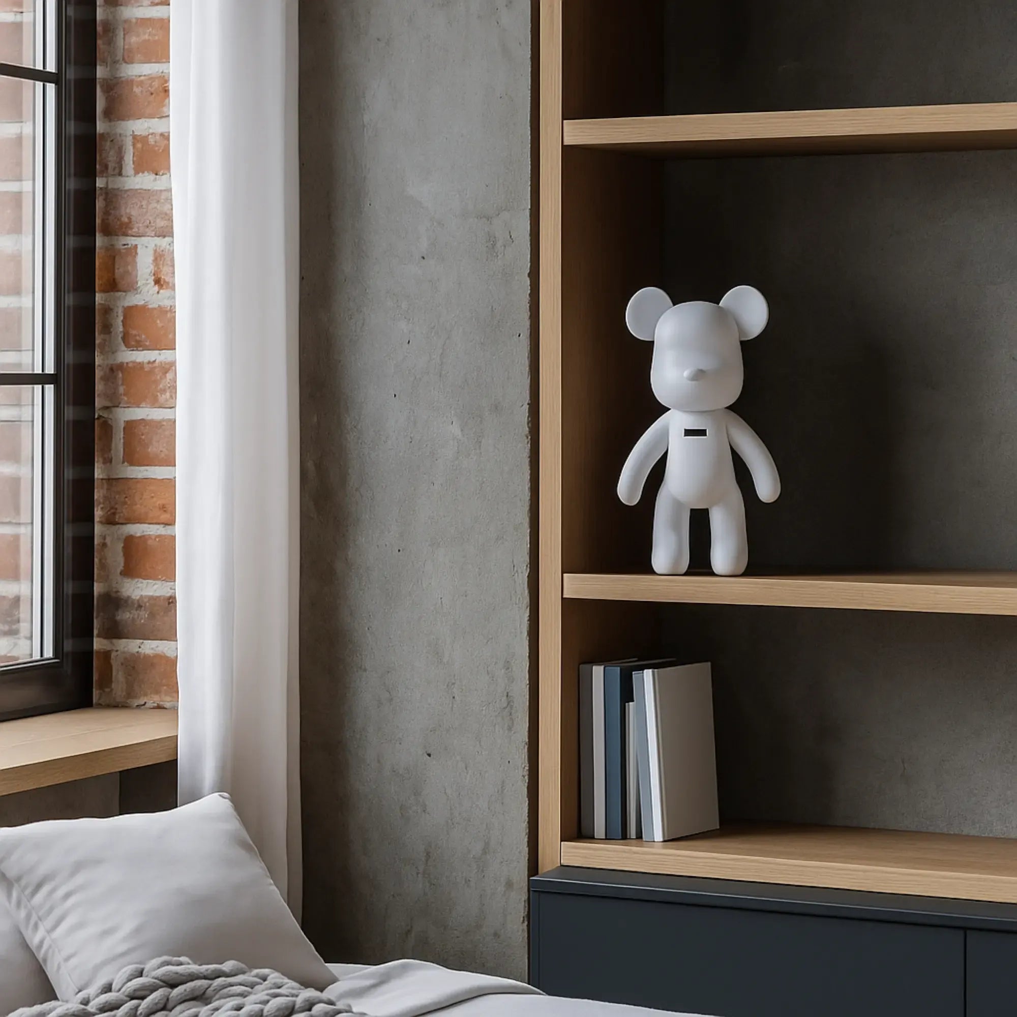 Dekofigur - bearbrickdesign - Dekobär groß Bärenskulptur Urban-Bear