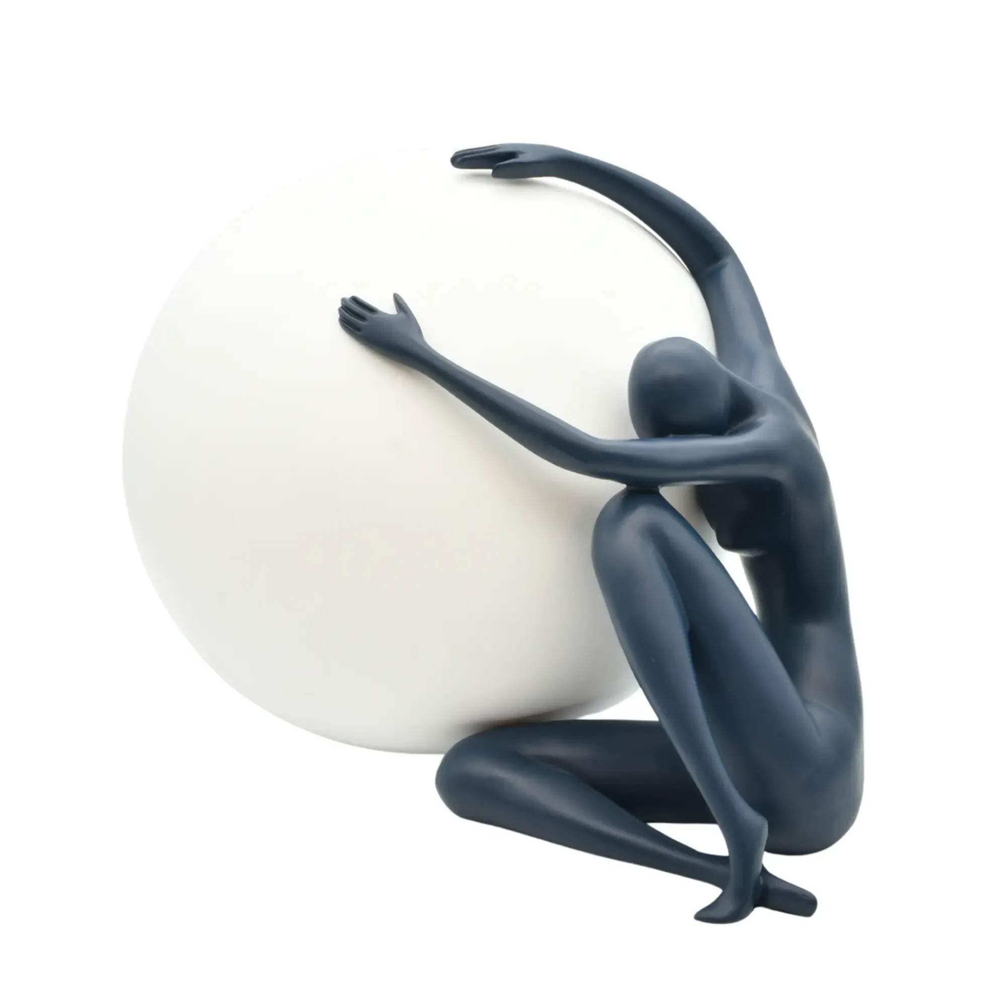 Dekofigur - Abstrakte Skulptur Statement-Figur Sisyphos Orbis