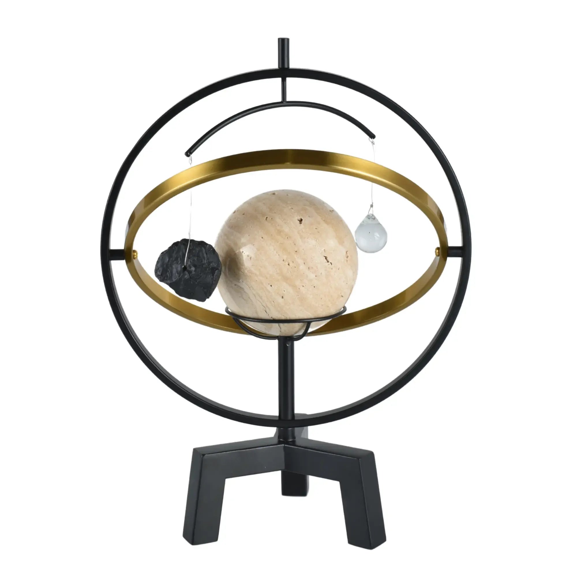 Dekoobjekt - Tisch-Globus - Moderne Abstrakte Dekokugel AstraCosmo