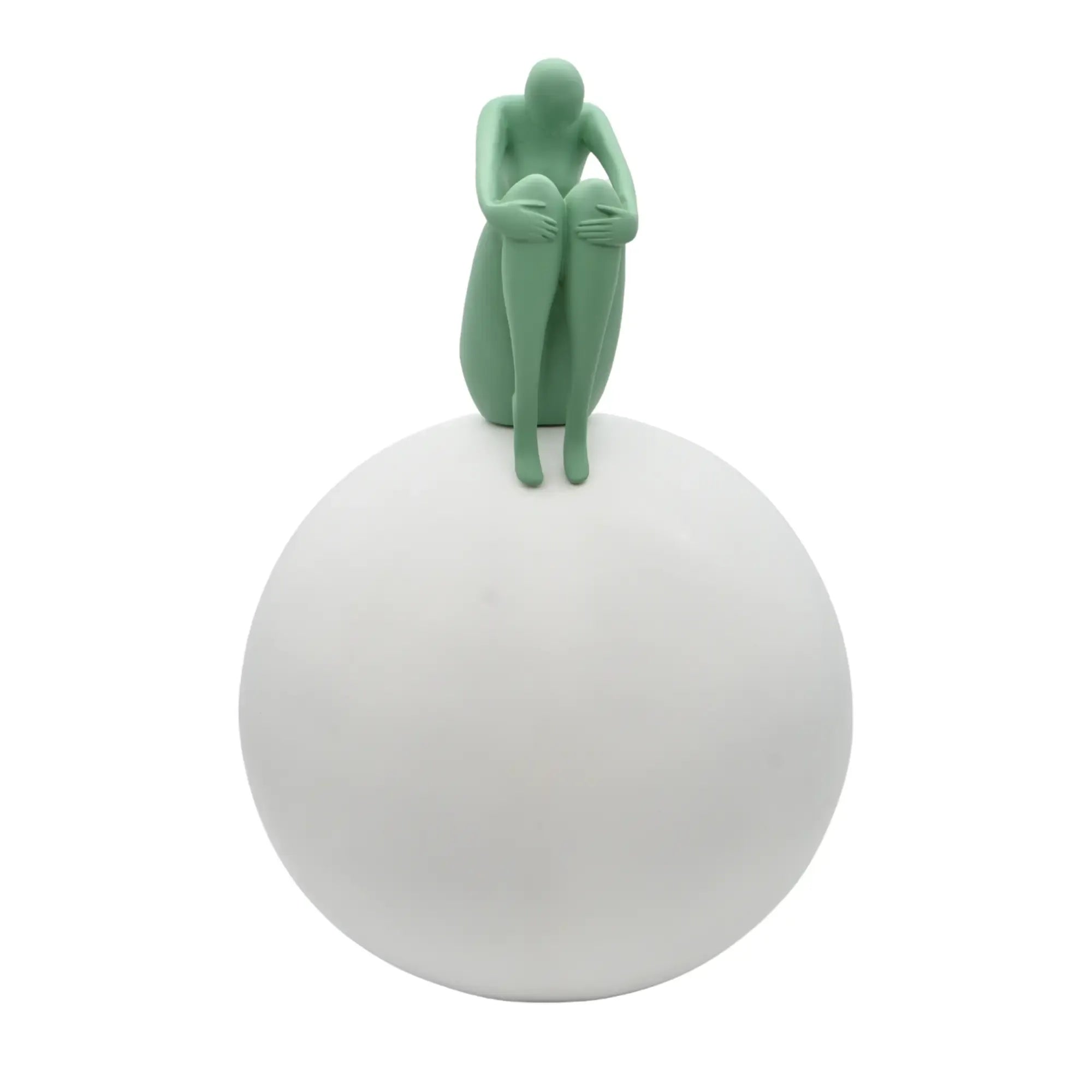 Dekofigur - Abstrakte Skulptur Statement-Figur Sisyphos Orbis