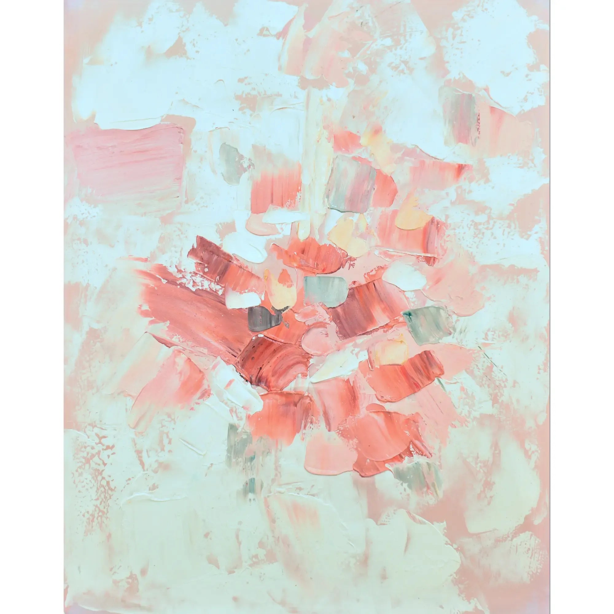 Großes Gemälde - Blüten des Lichts