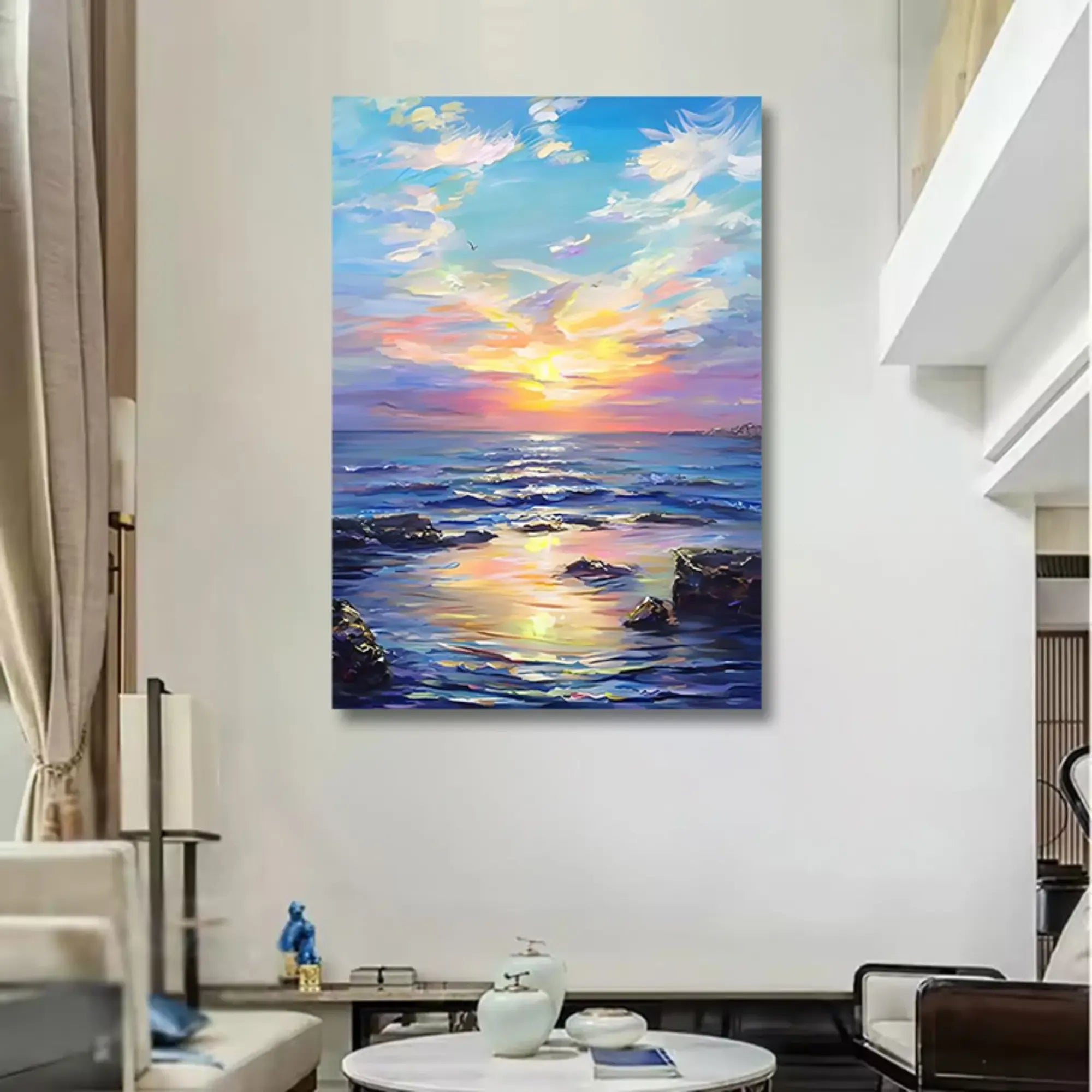 Großes Gemälde - Magie des Meeres