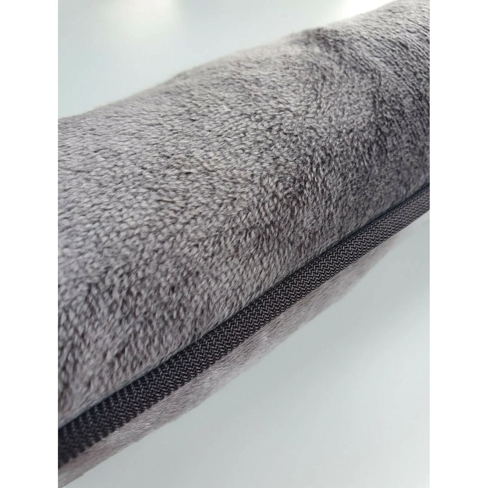 Zugluftstopper Windstopper Türwindstopper Zugluft Microfaser 90 cm Dunkelgrau