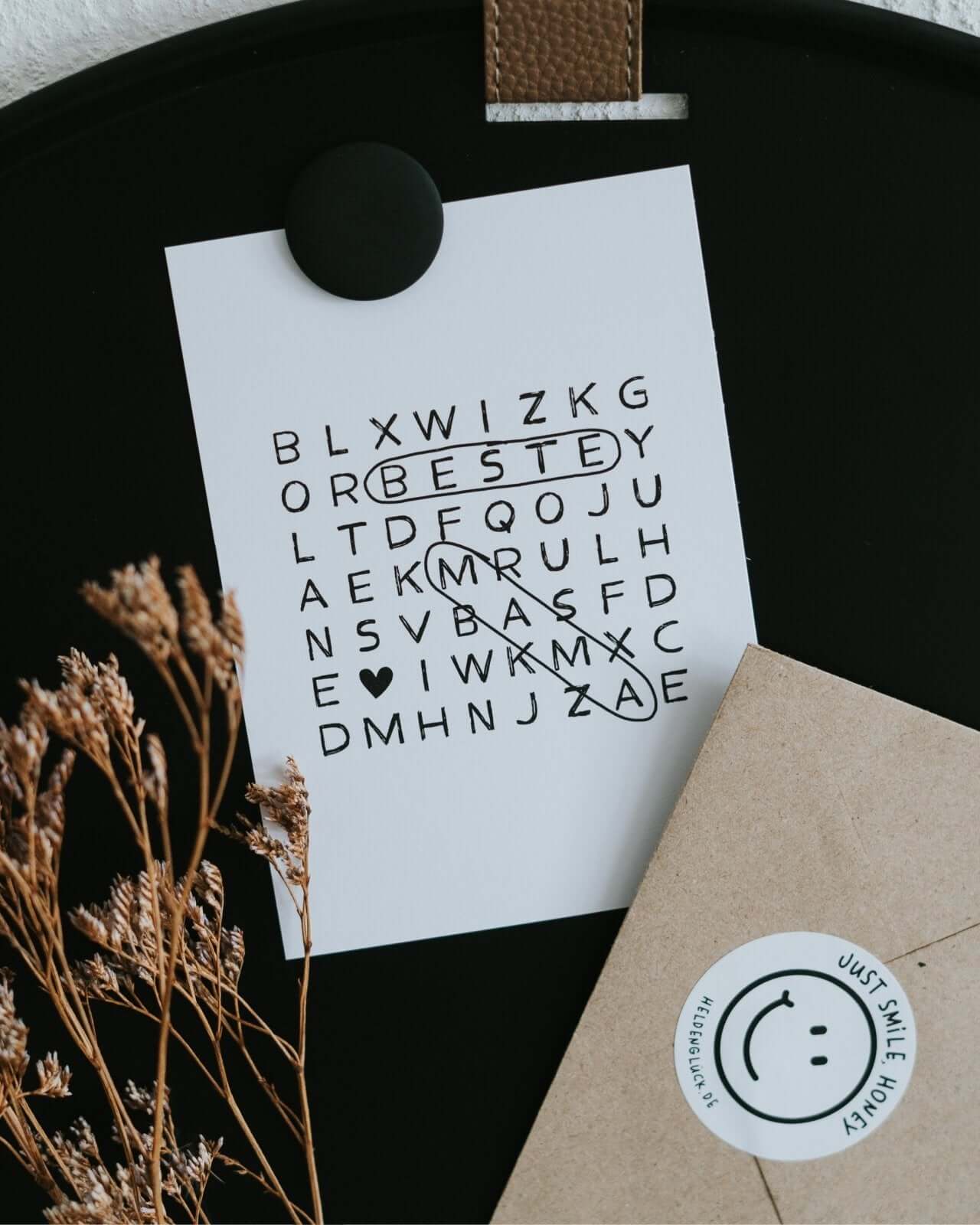 Beste Mama · Postkarte