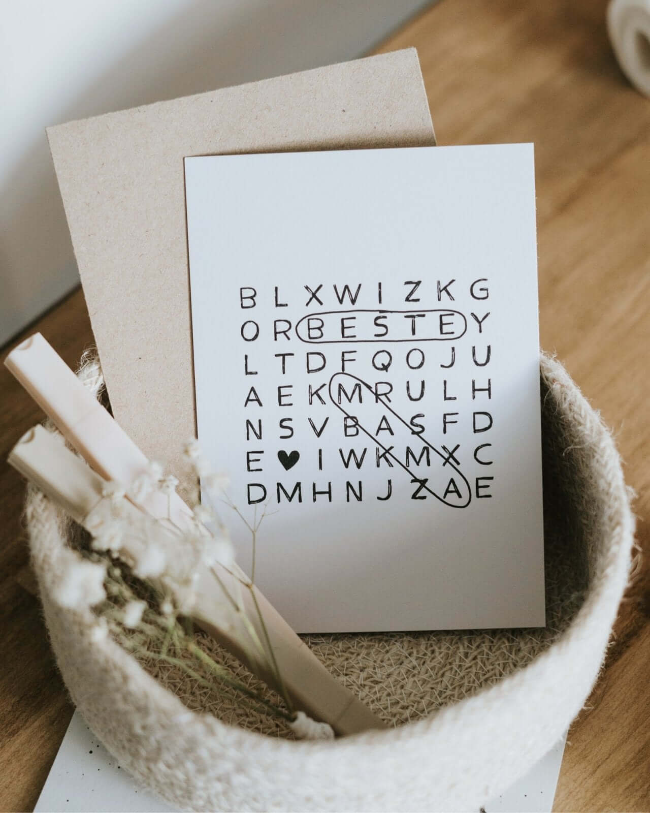 Beste Mama · Postkarte